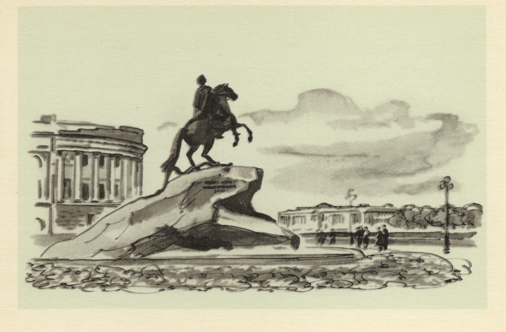 Перед Медным всадником