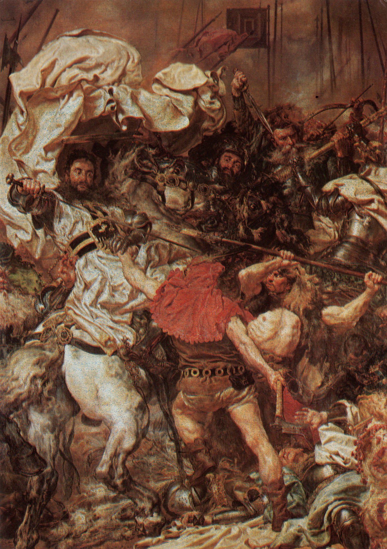 Битва под Грюнвальдем. Фрагмент 1