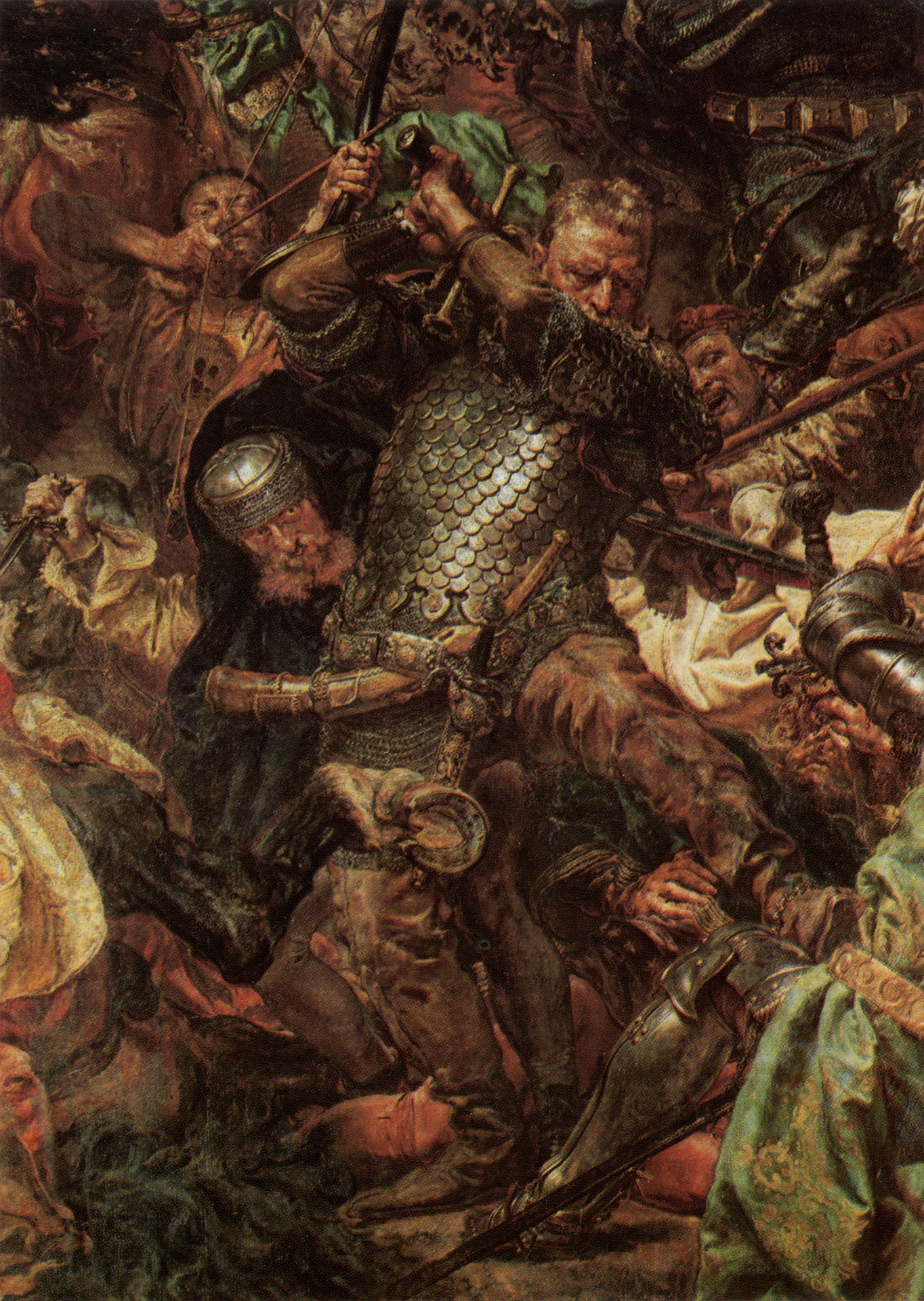 Битва под Грюнвальдем. Фрагмент 4