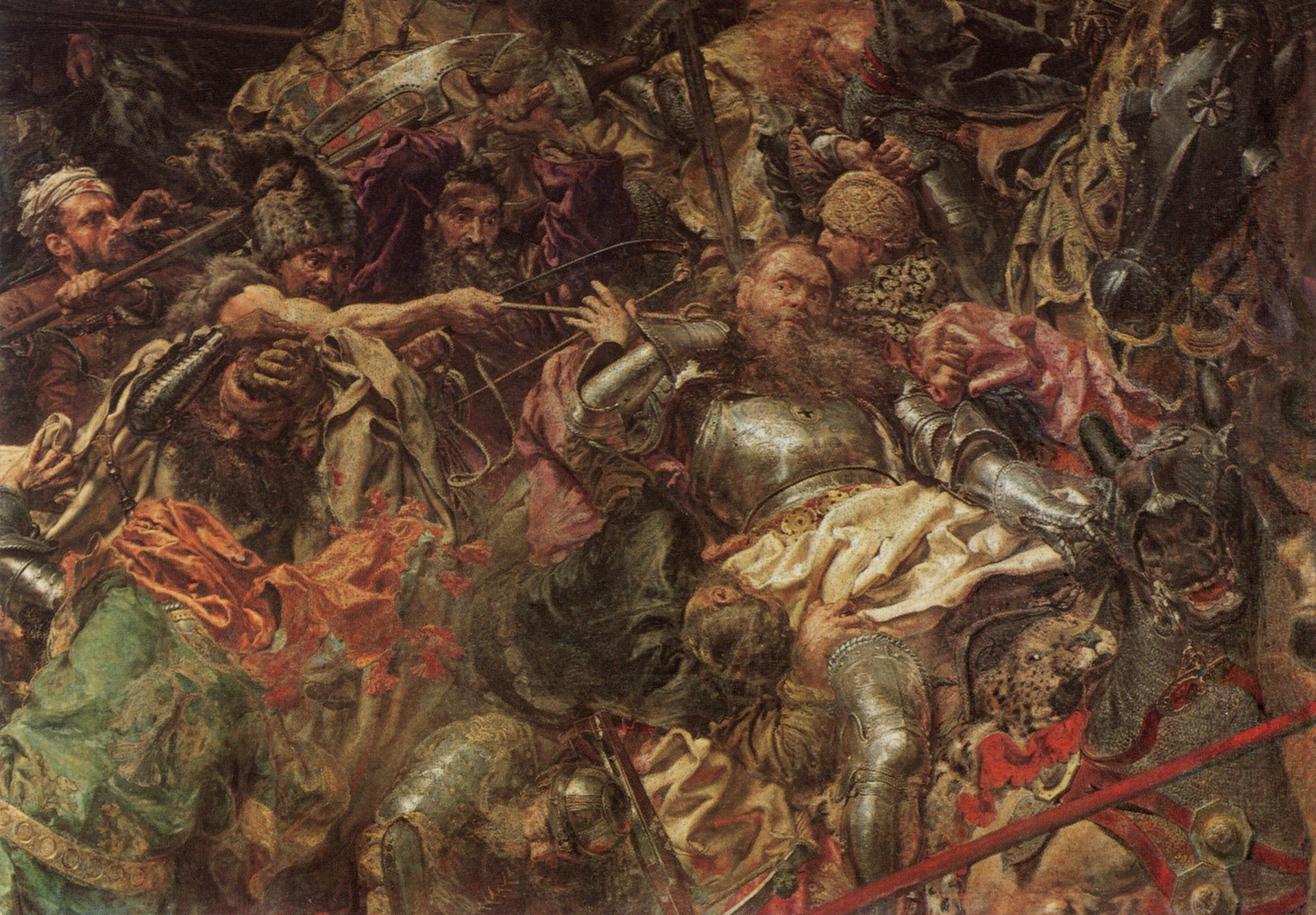 Битва под Грюнвальдем. Фрагмент