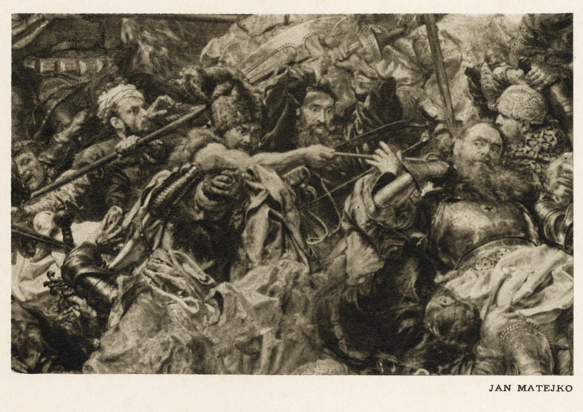 Битва под Грюнвальдом. Фрагмент