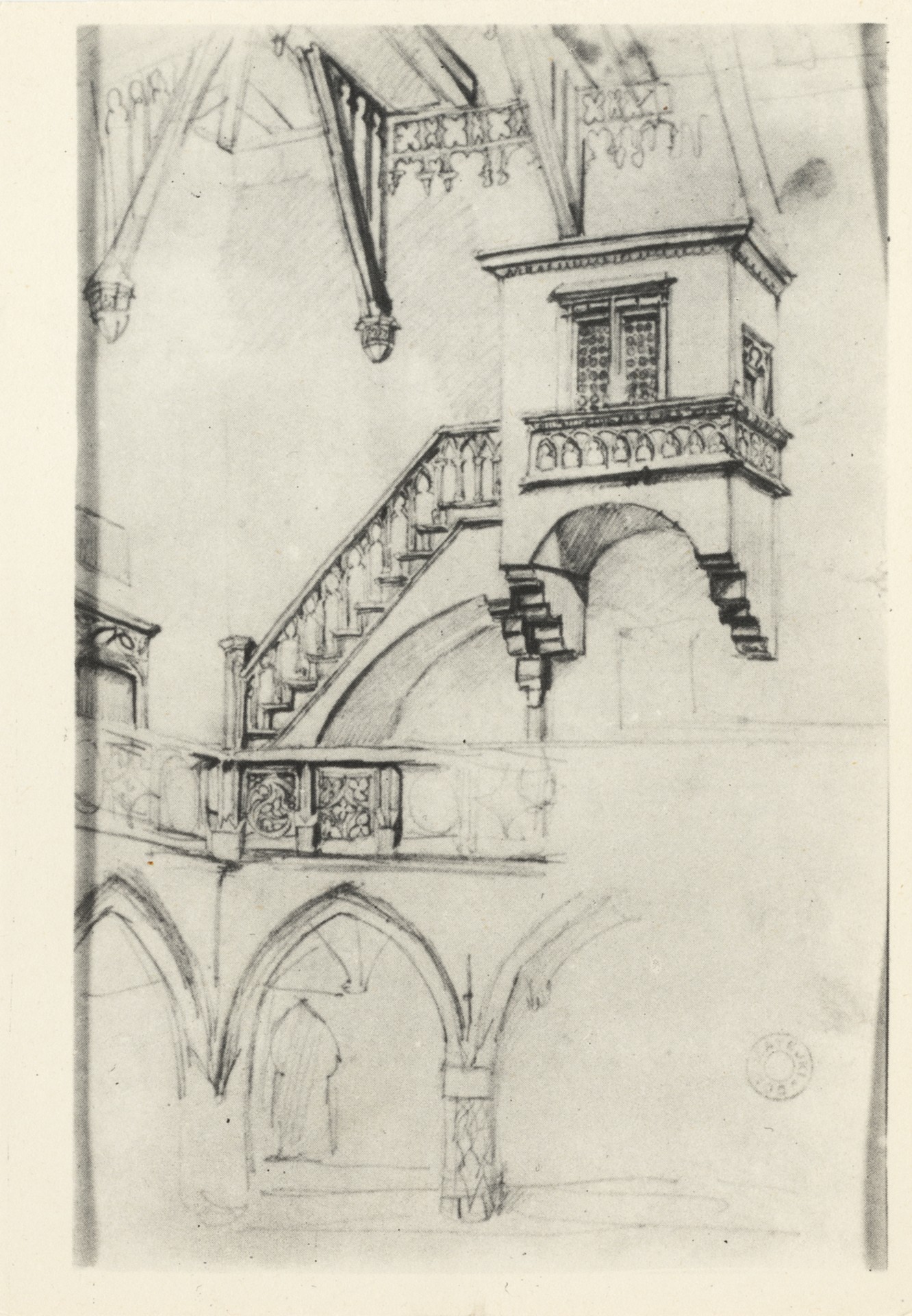 Двор Ягеллонской библиотеки в Кракове