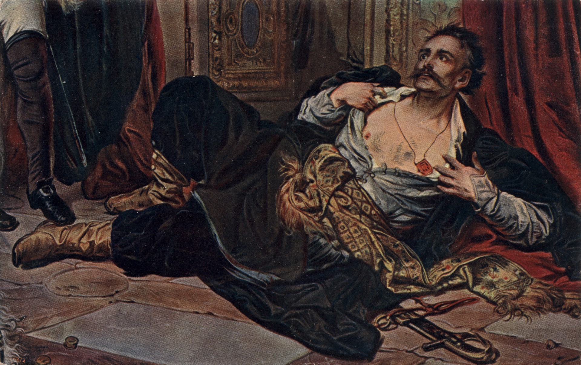 Фрагмент из картины Рейтан