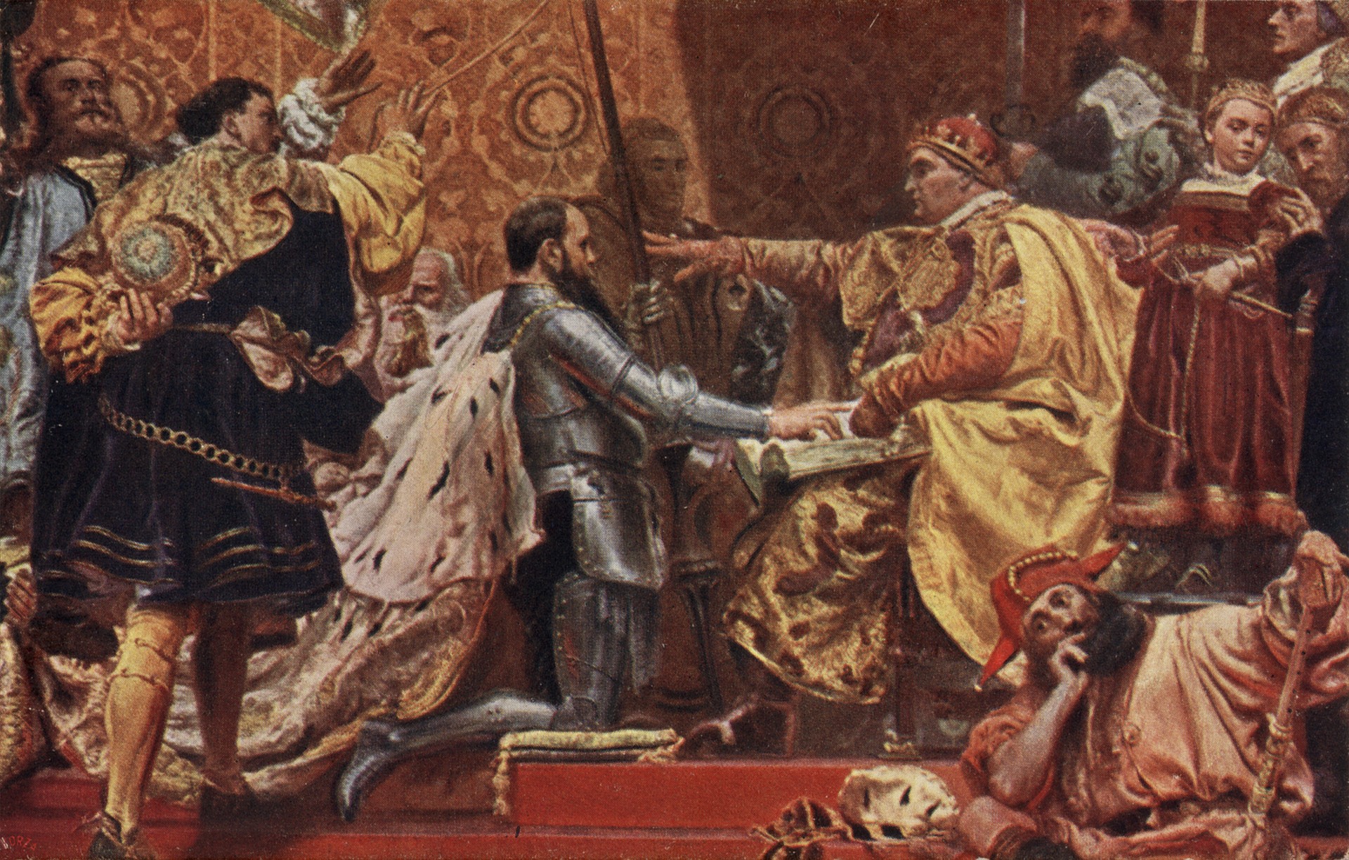 Фрагмент картины освобождение Пруссен