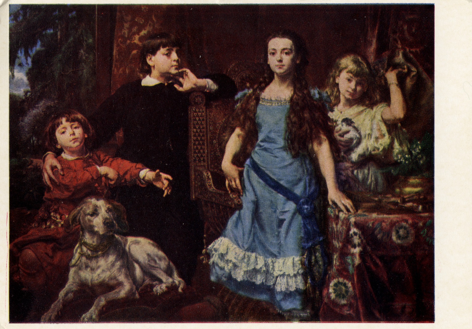 Портрет детей художника