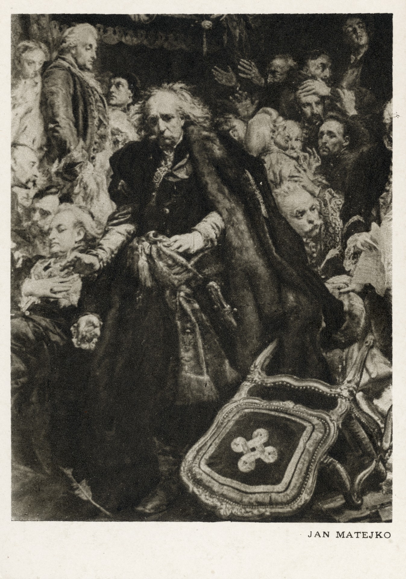 Рейтан на земле Варшавской. Фрагмент