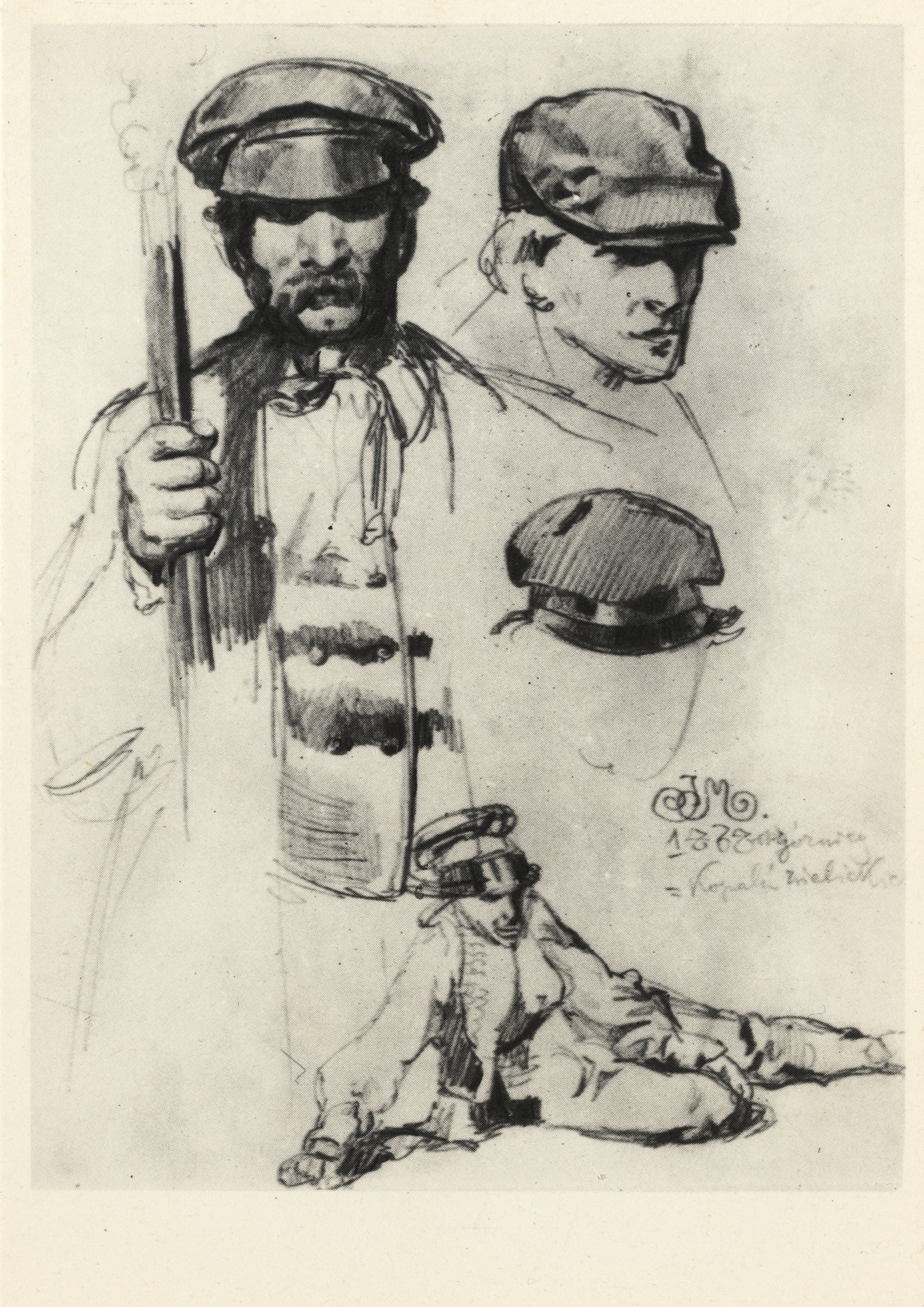 Шахтёры соляных копий в Величке под Краковым