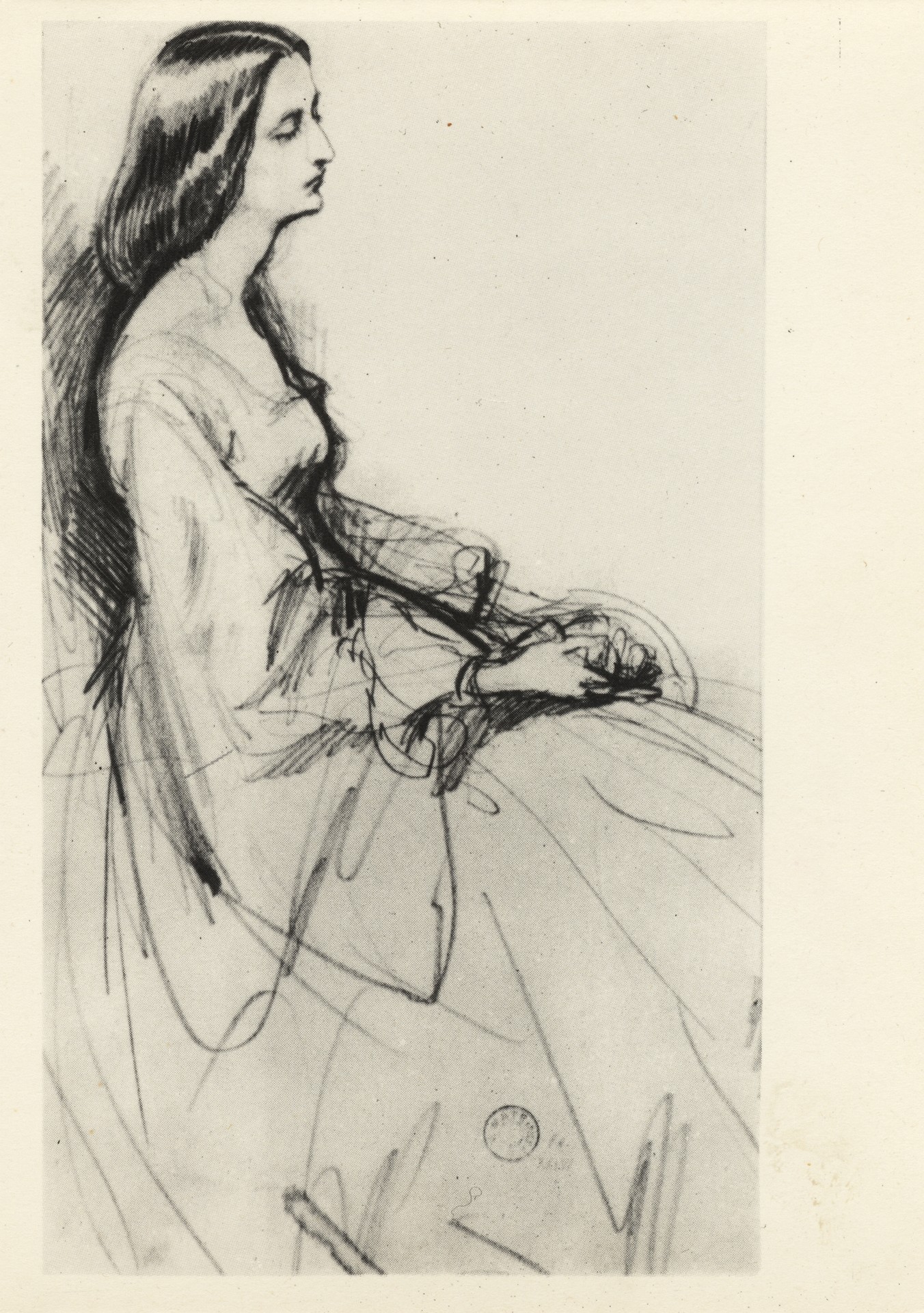 Женская фигура. Эскиз