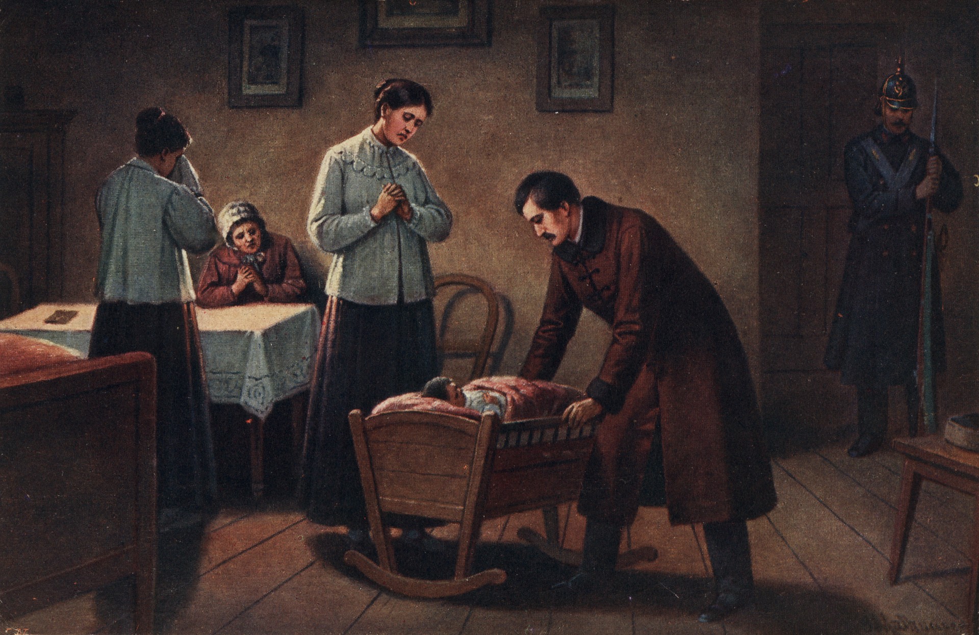 Карел Воровский перед отъездом