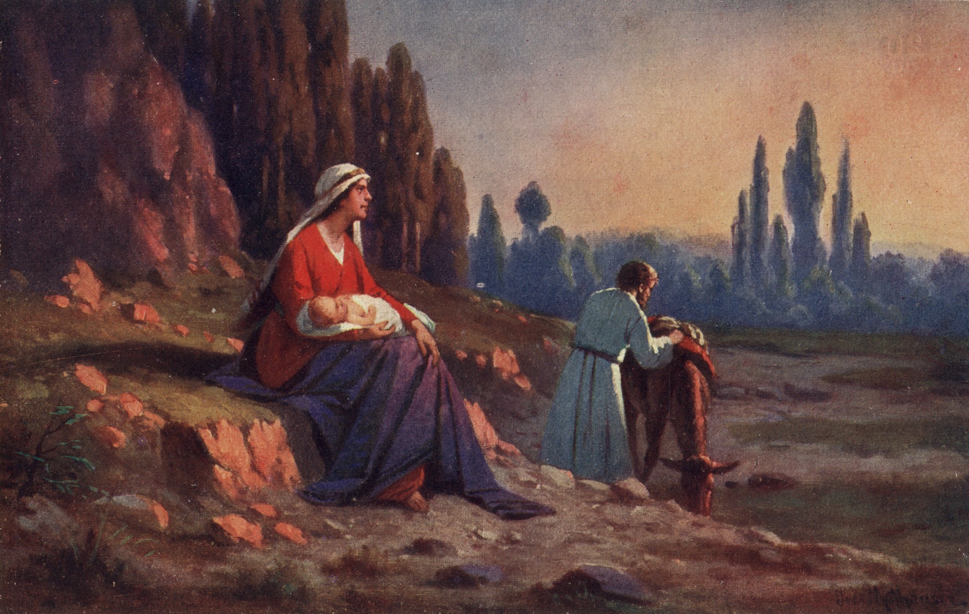 Переход в Египет