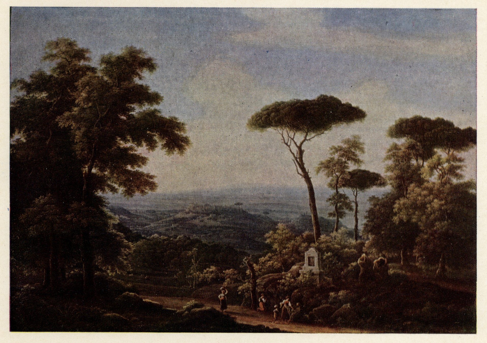 Итальянский пейзаж 1