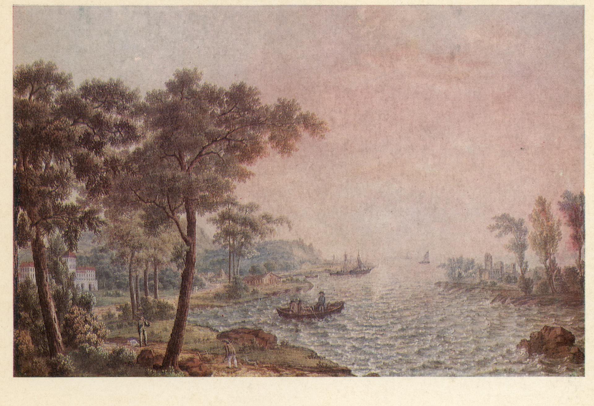 Пейзаж с морем