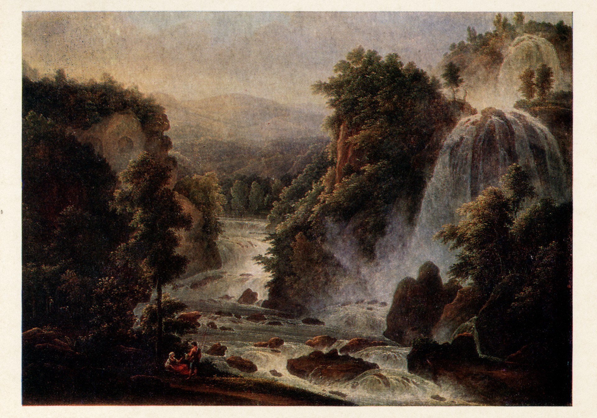 Водопады в Тиволи