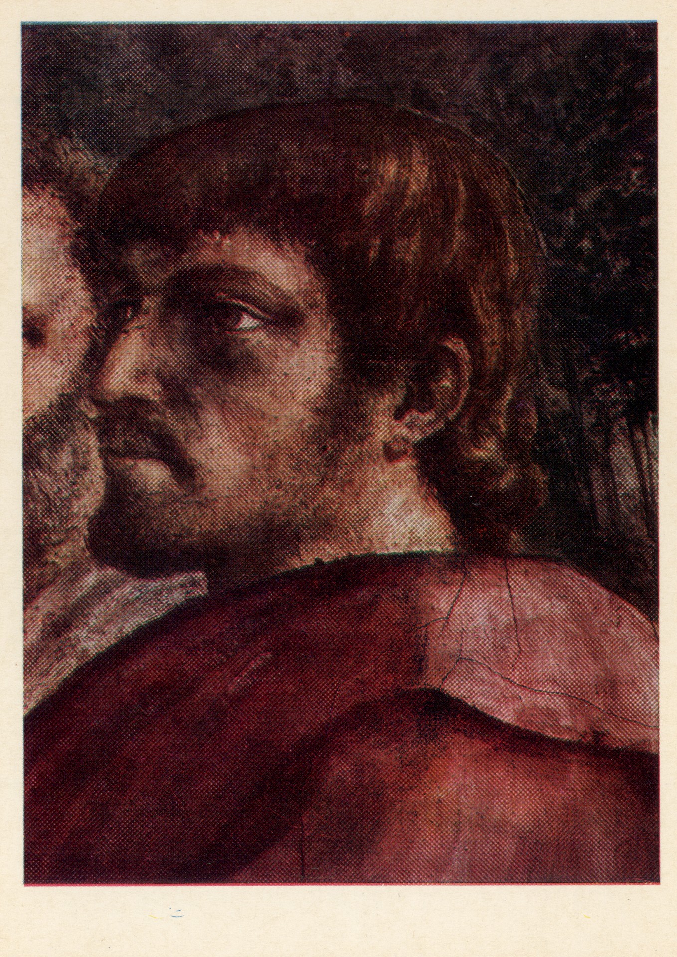 Автопортрет. Деталь фрески