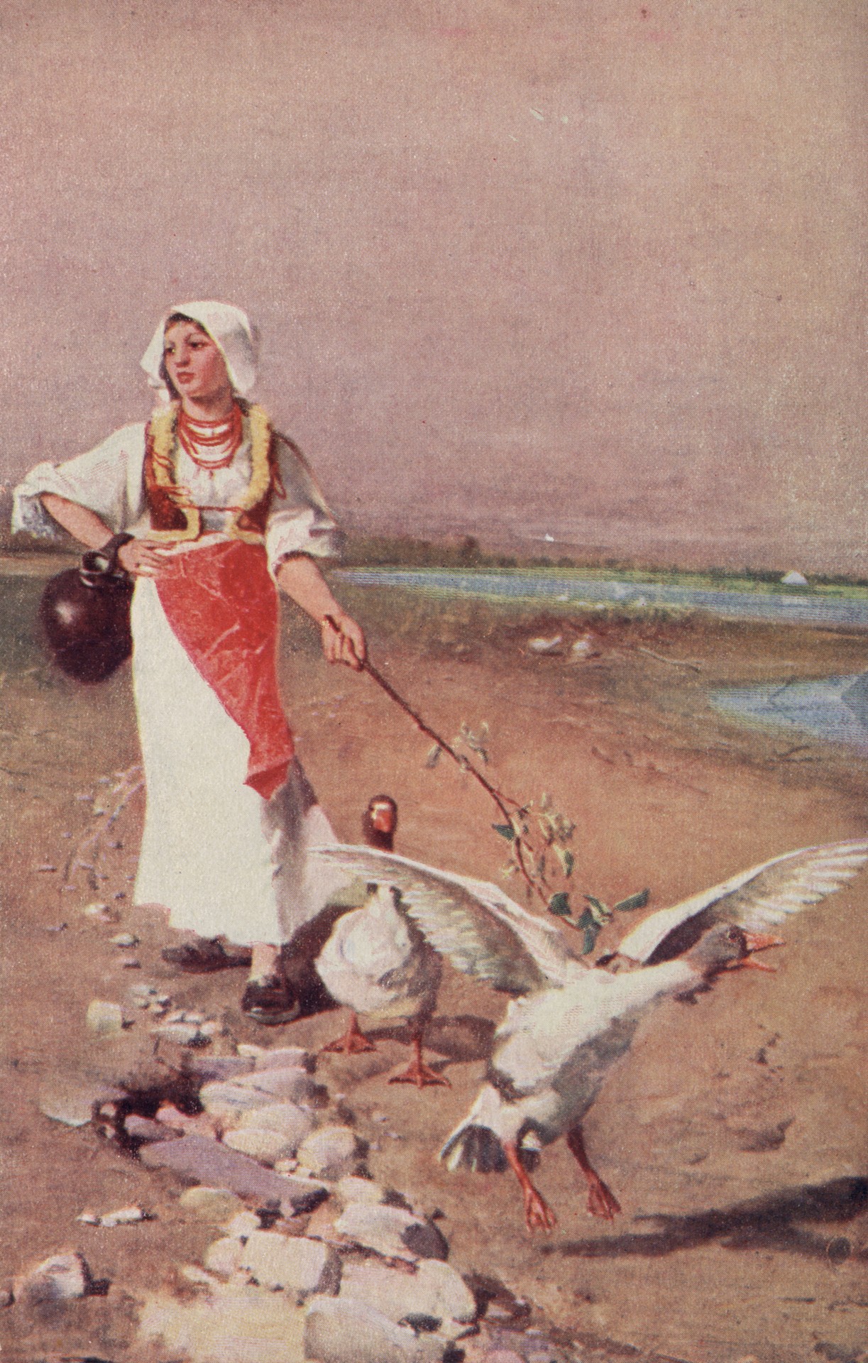 Пастушка гусей