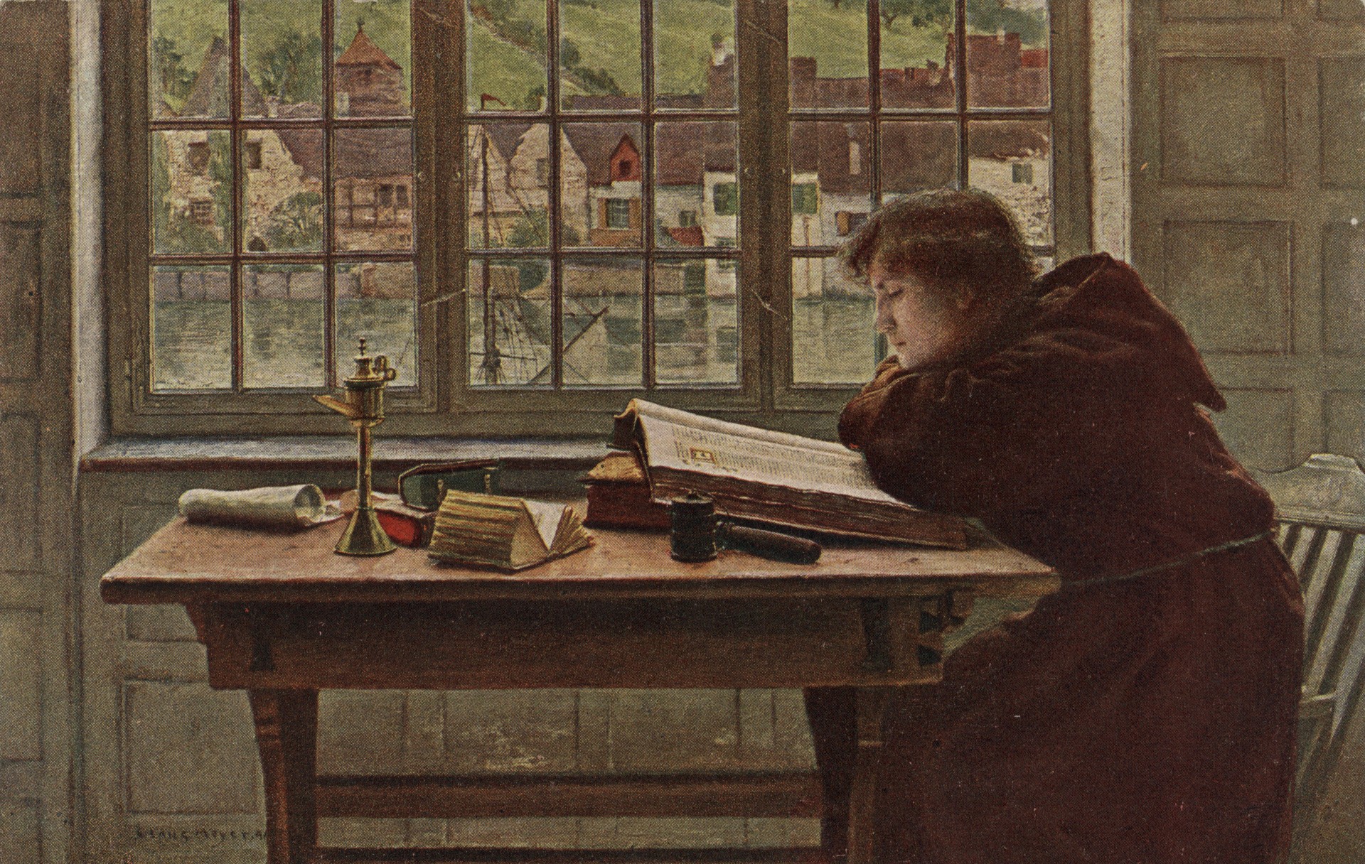 Читающий Библию