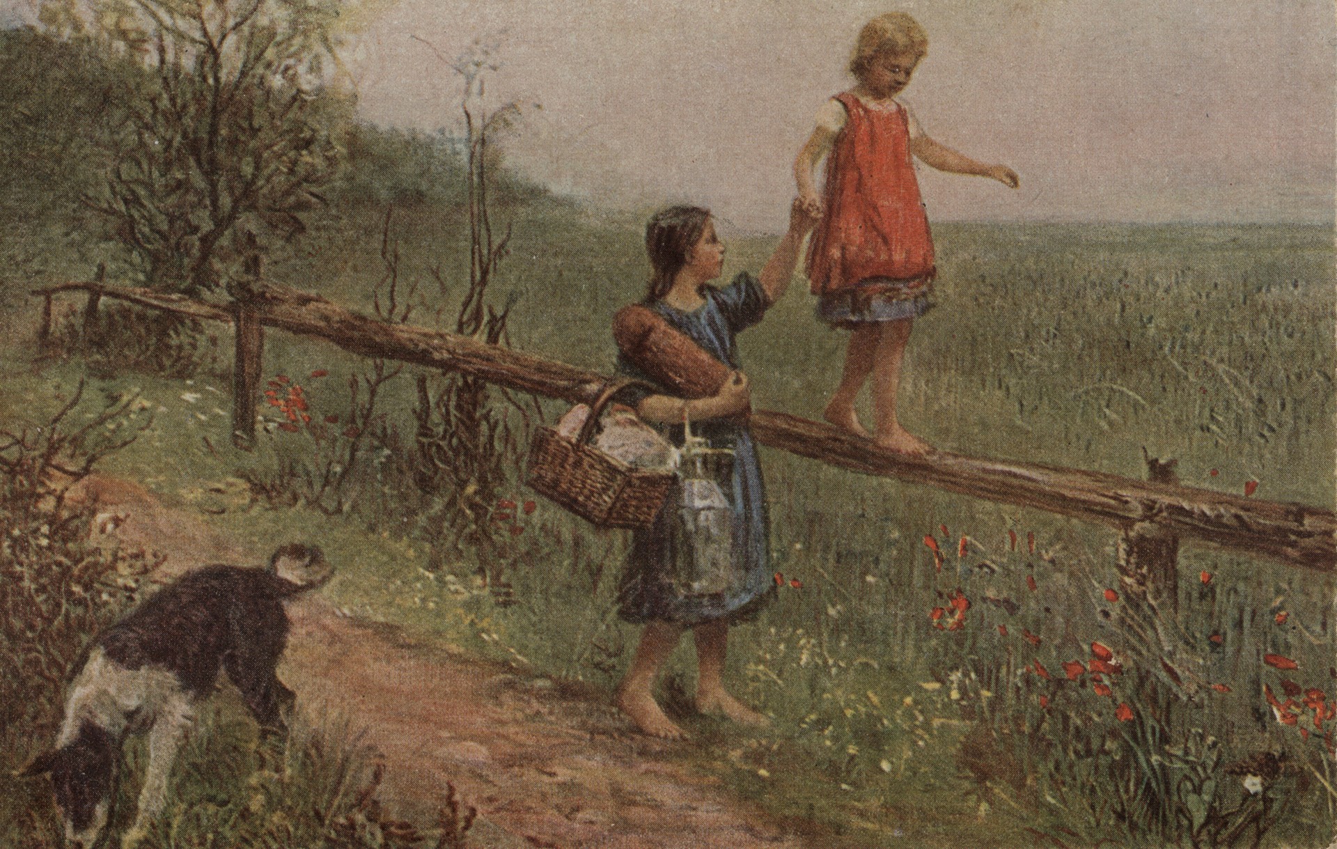 Деревенские дети