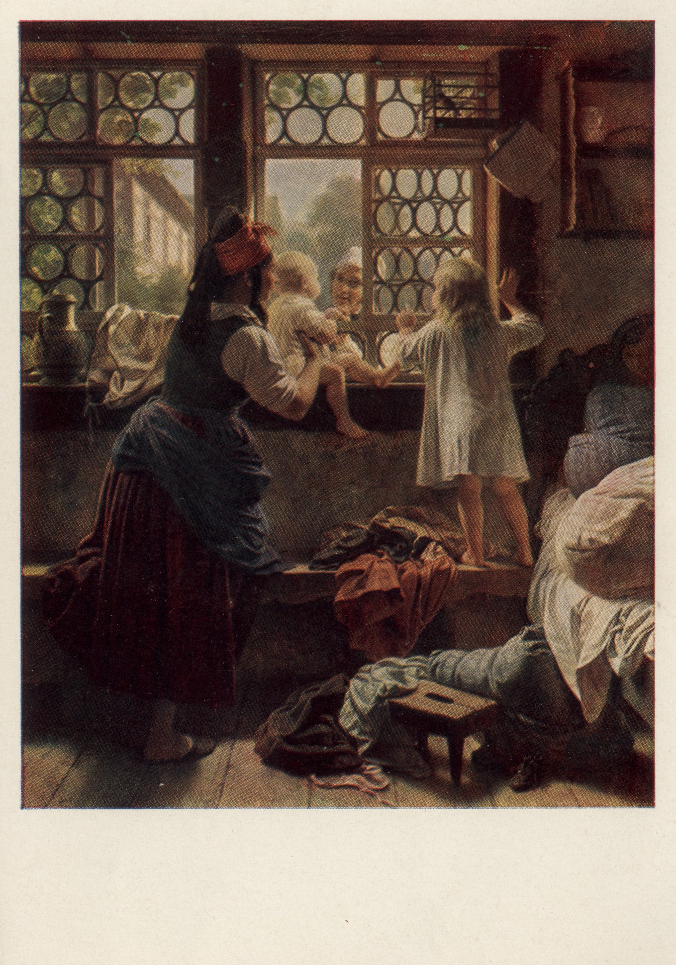 Сцена у окна