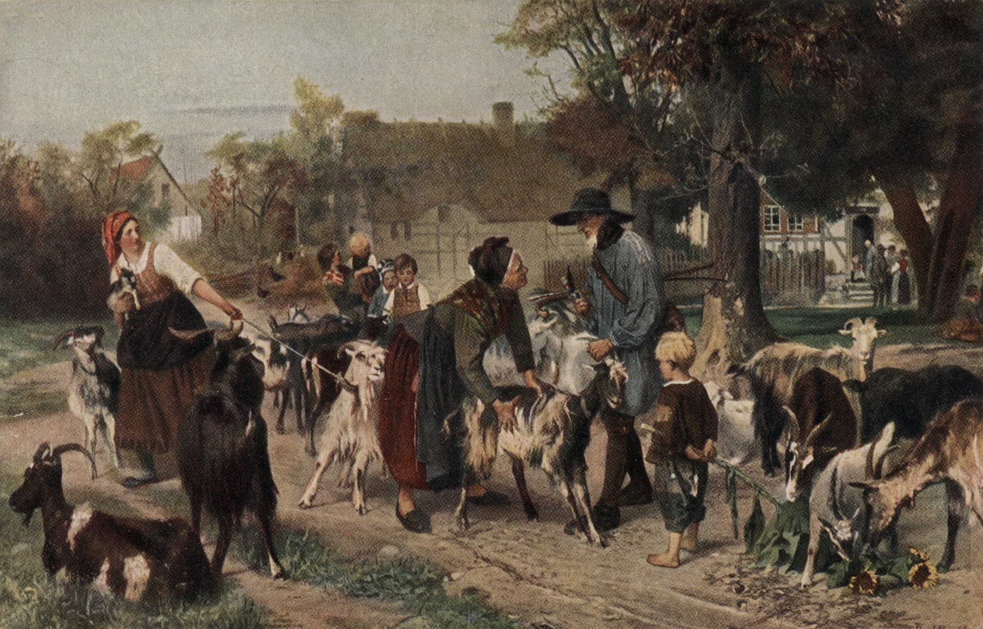 Торговец козами