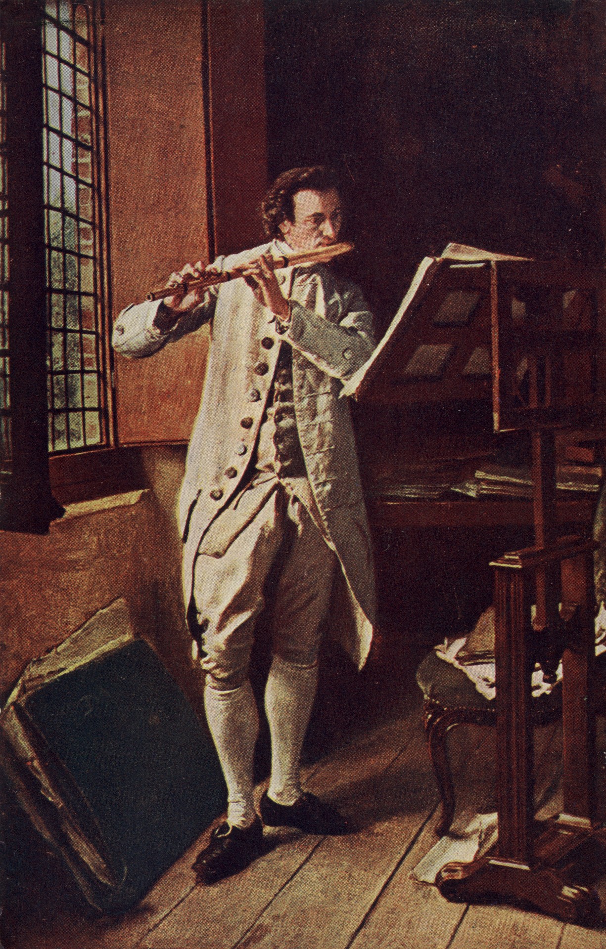 Играющий на флейте