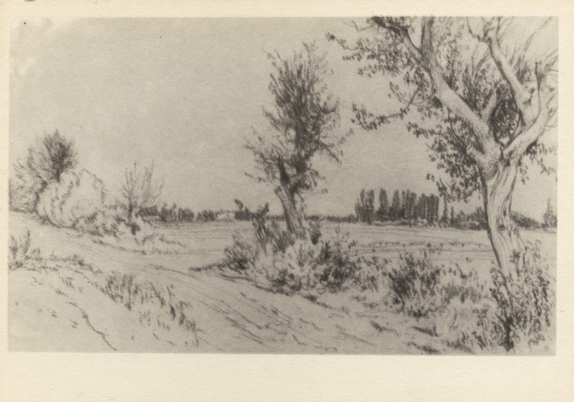 Пейзажный набросок