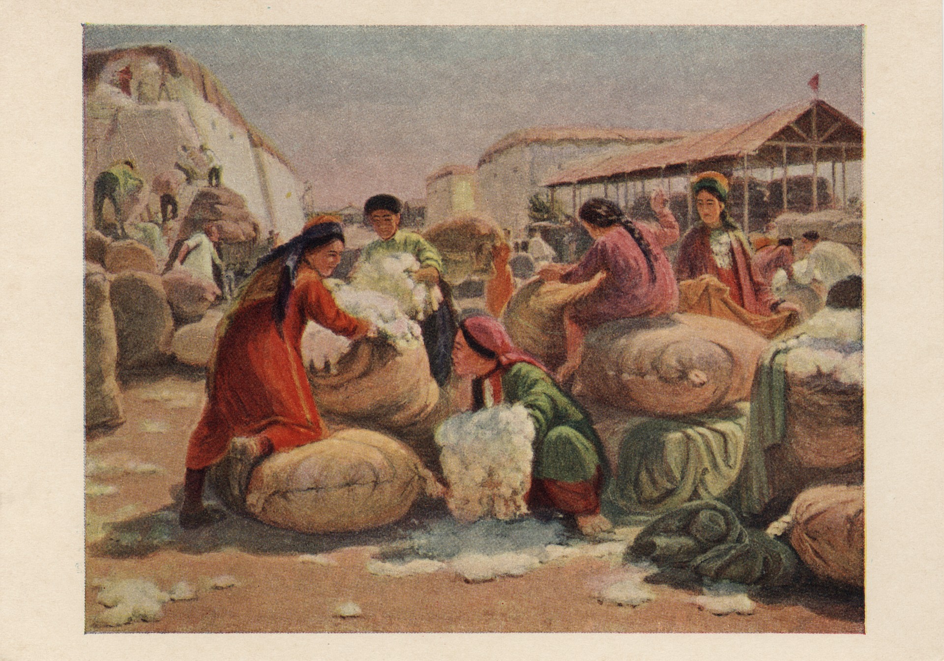 На хлопковой базе