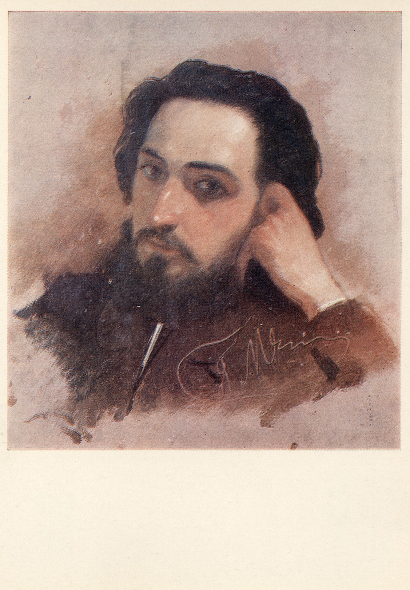 Портрет писателя В.М Гаршина