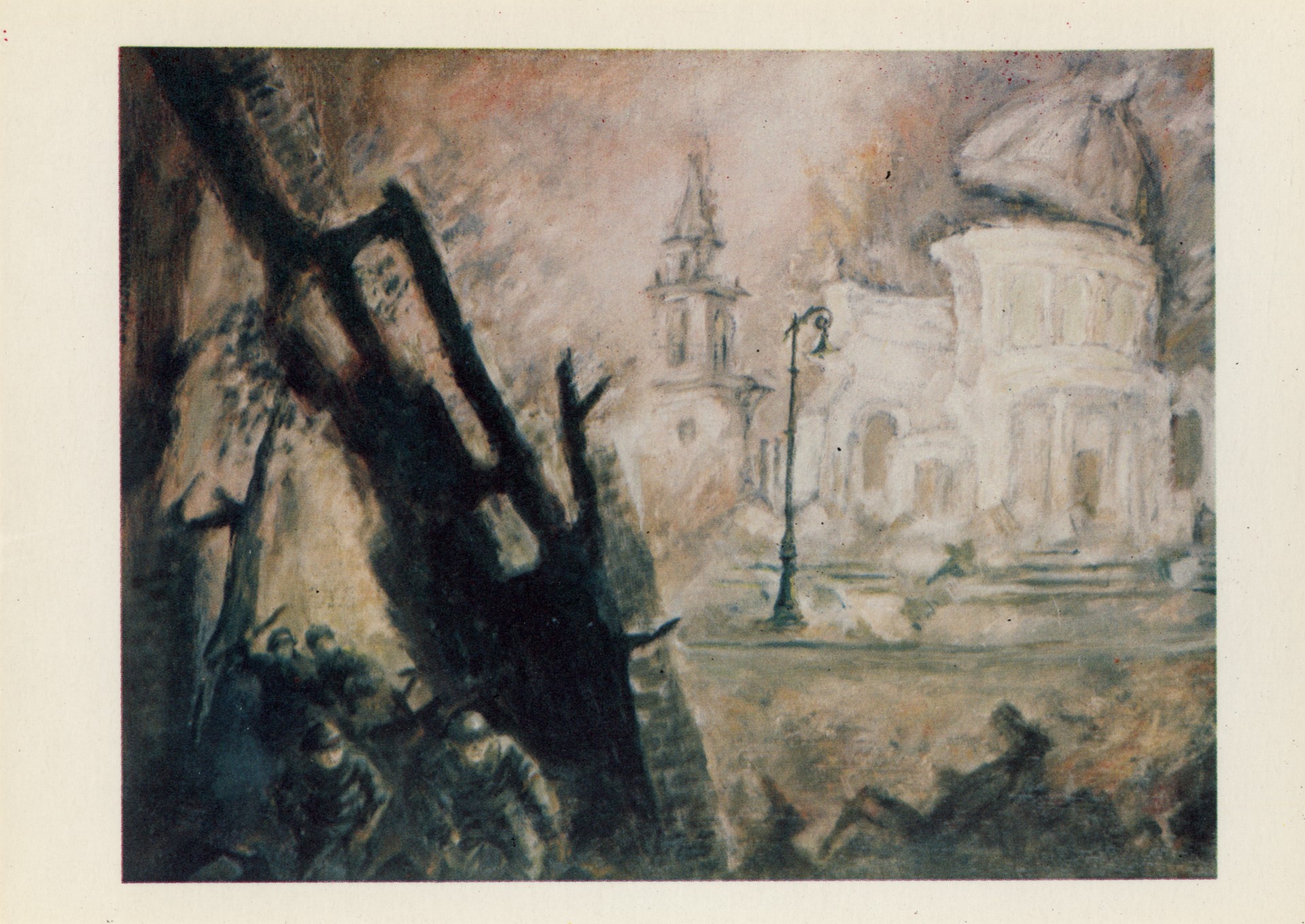 Бомбёжка костела Св. Александра