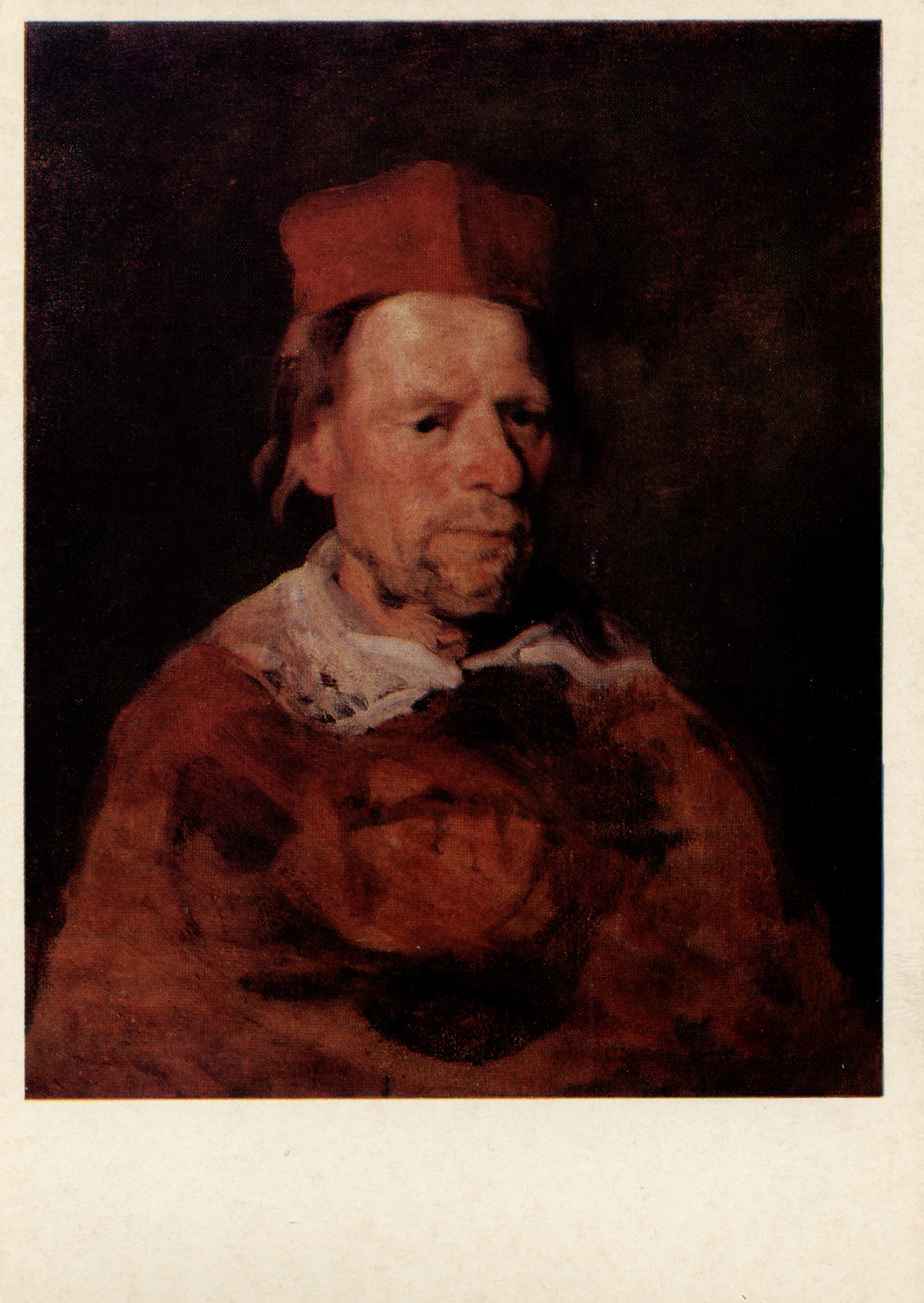 Мужчина в берете