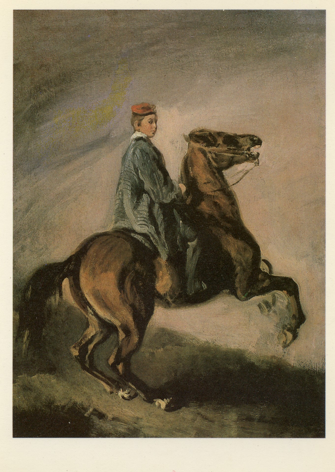 Парень на лошади