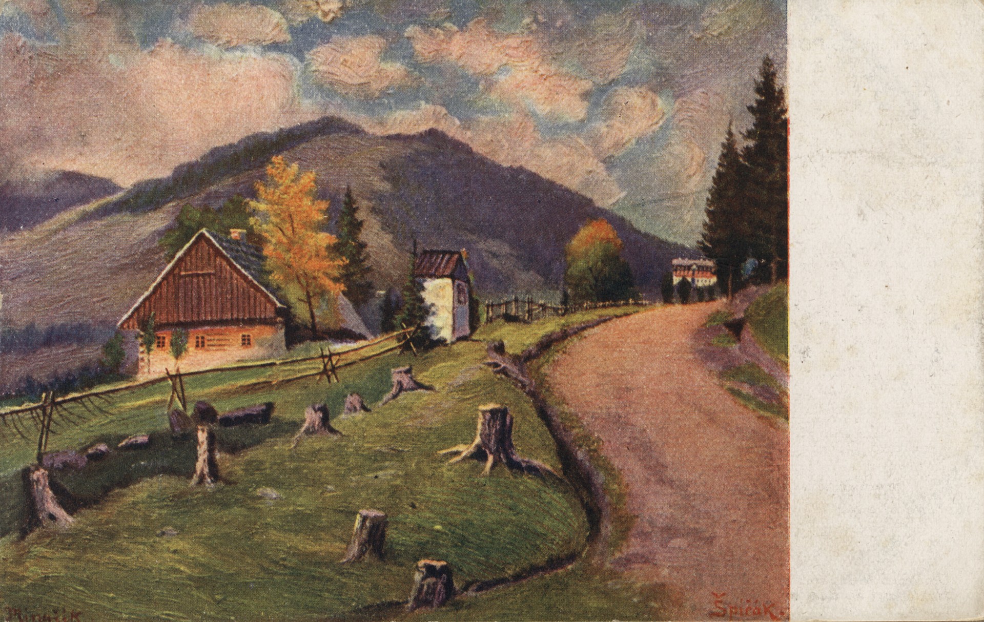 Вид на Железные горы