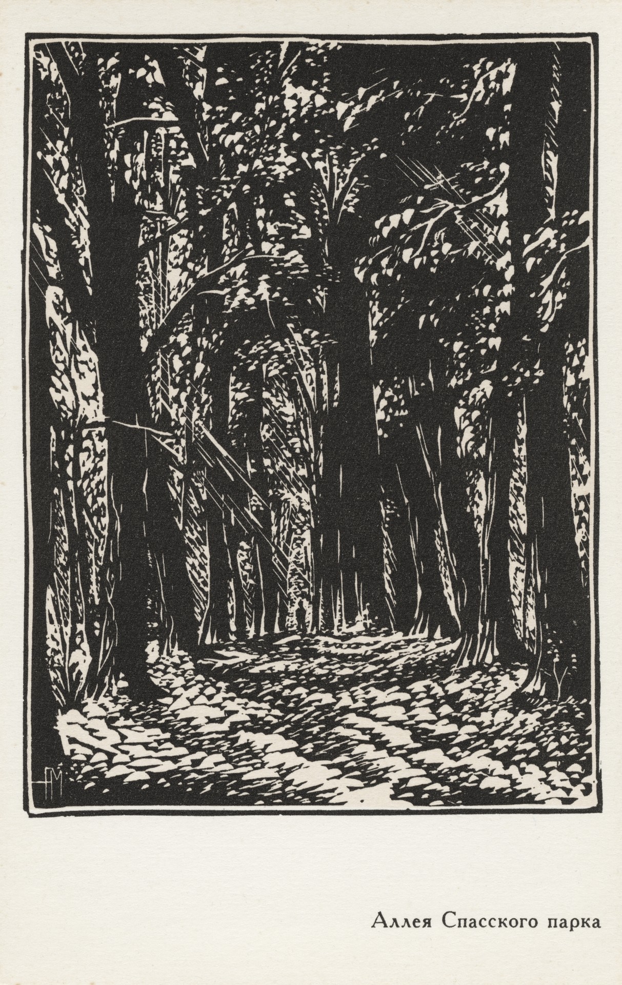 Аллея Спасского парка