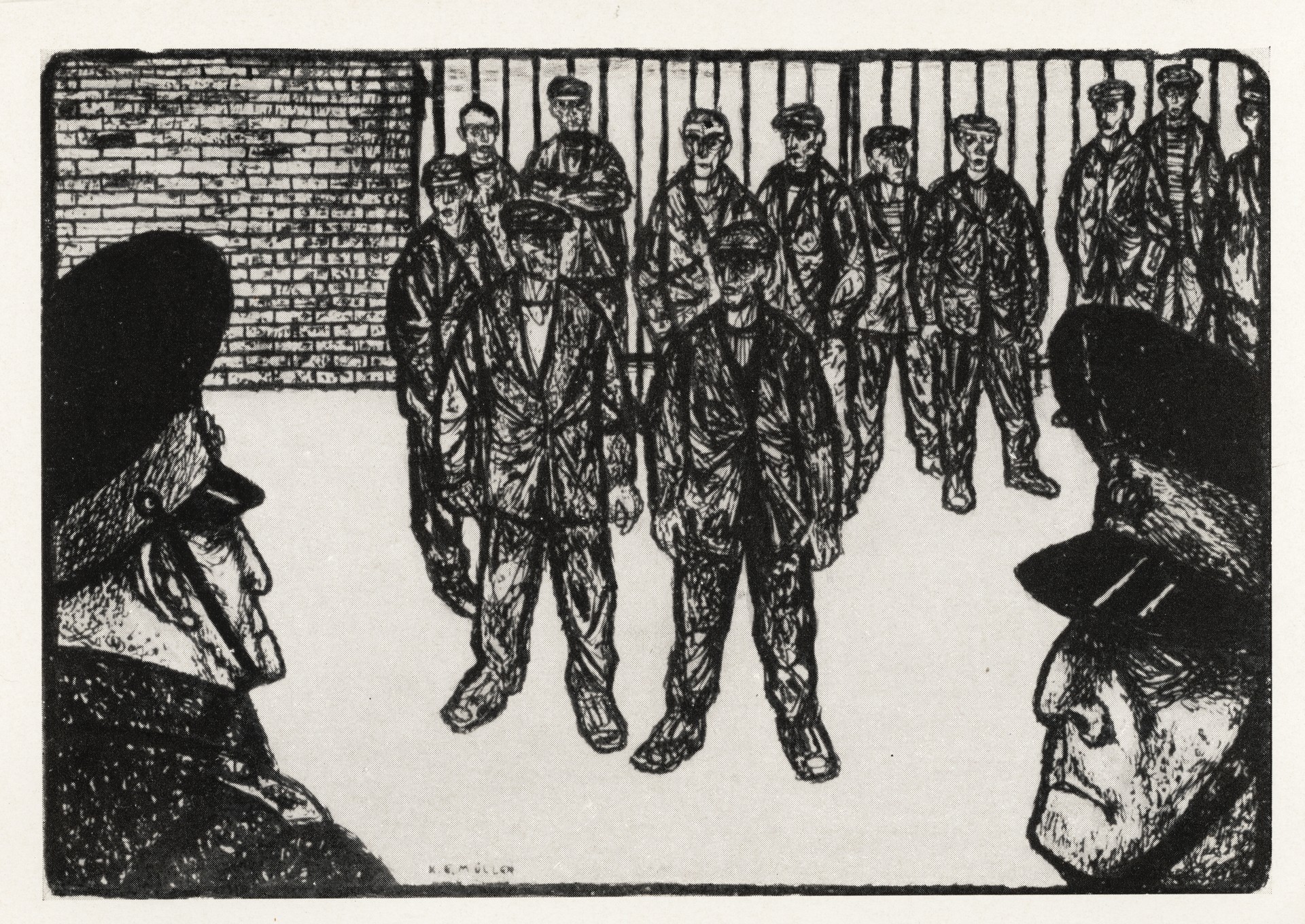 Пикет забастовщиков