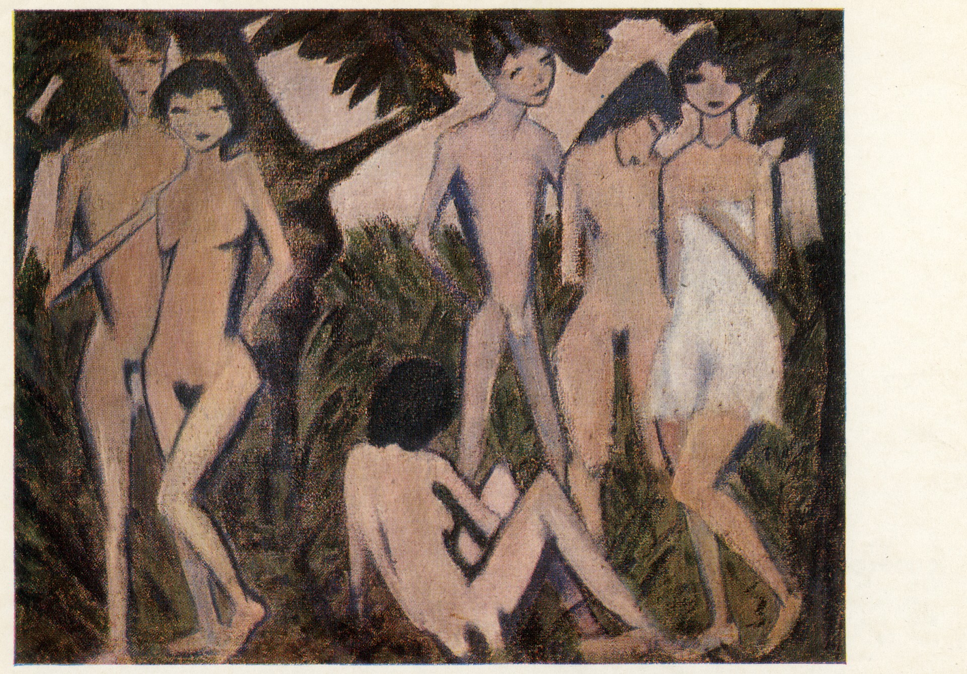 Обнажённые на природе