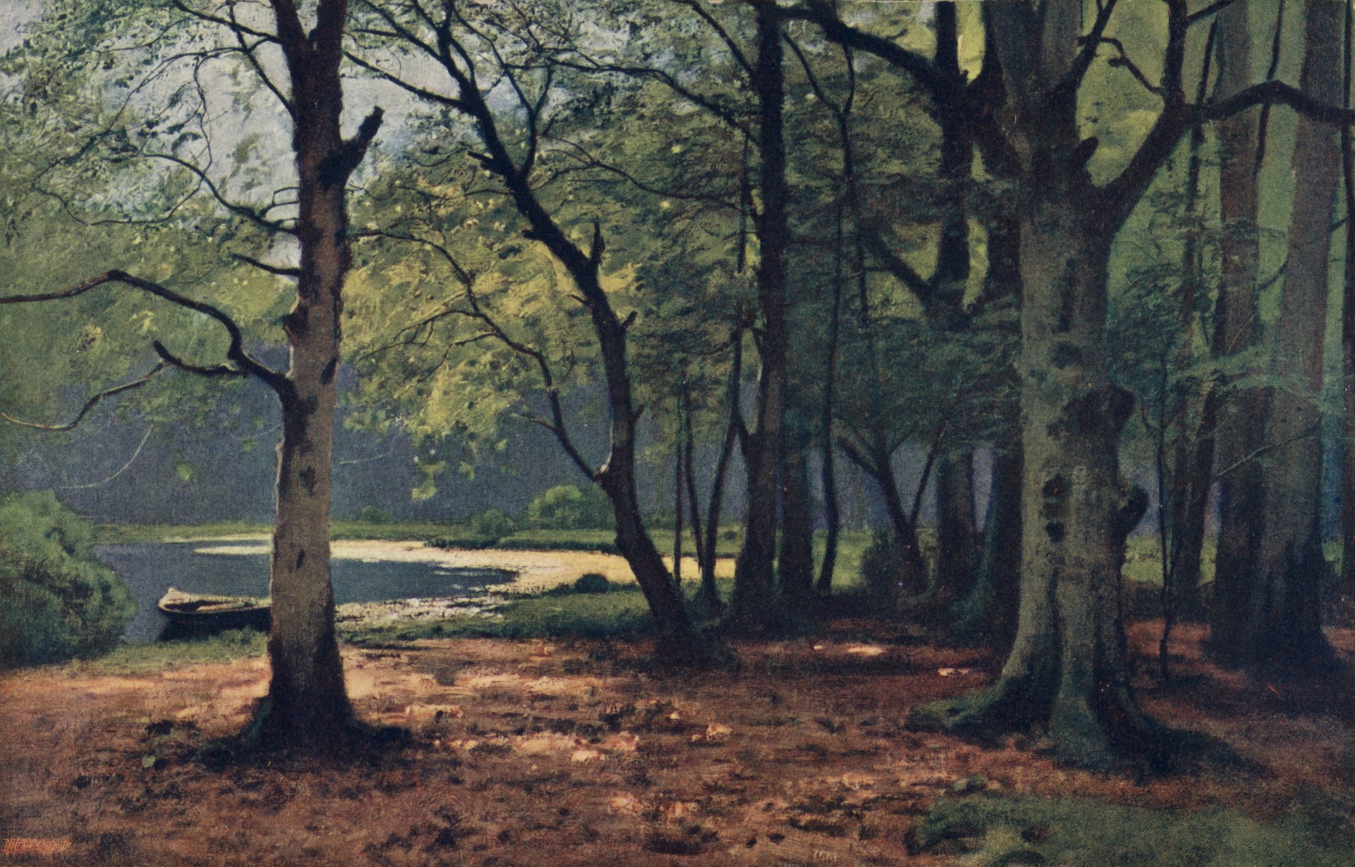 Лесное озеро