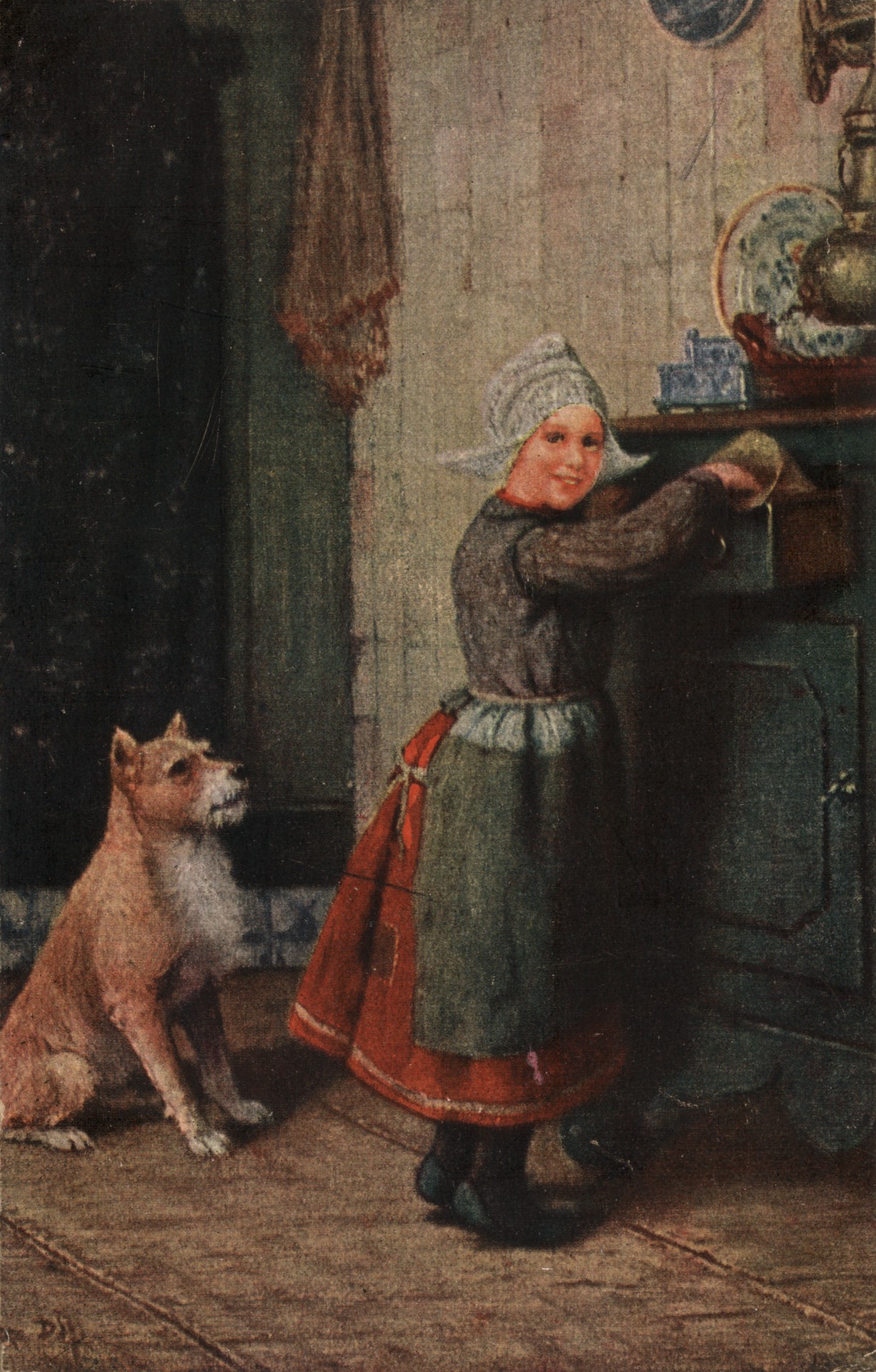 Кормление собаки