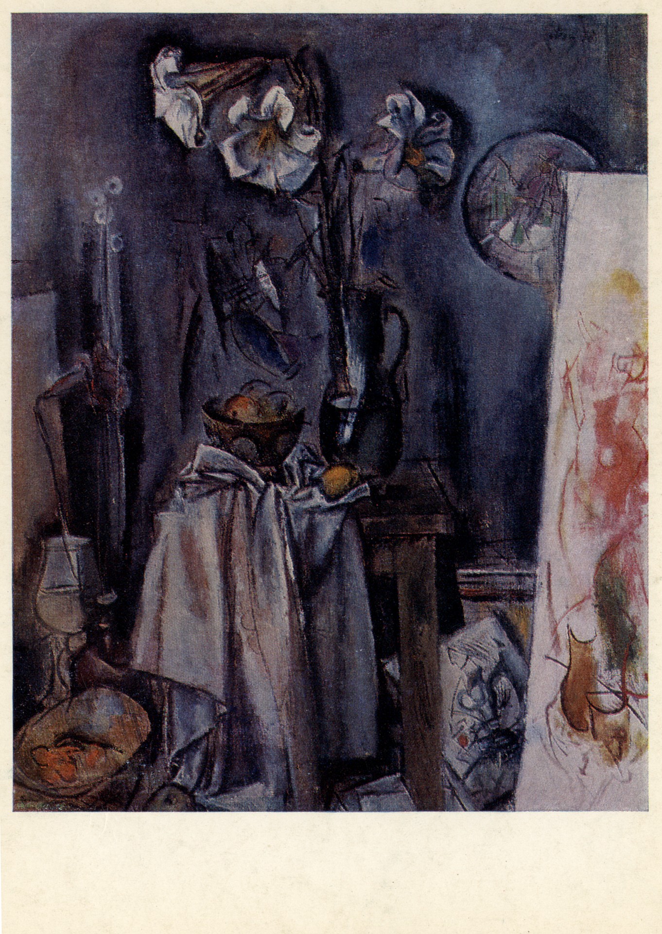 Натюрморт с лилиями