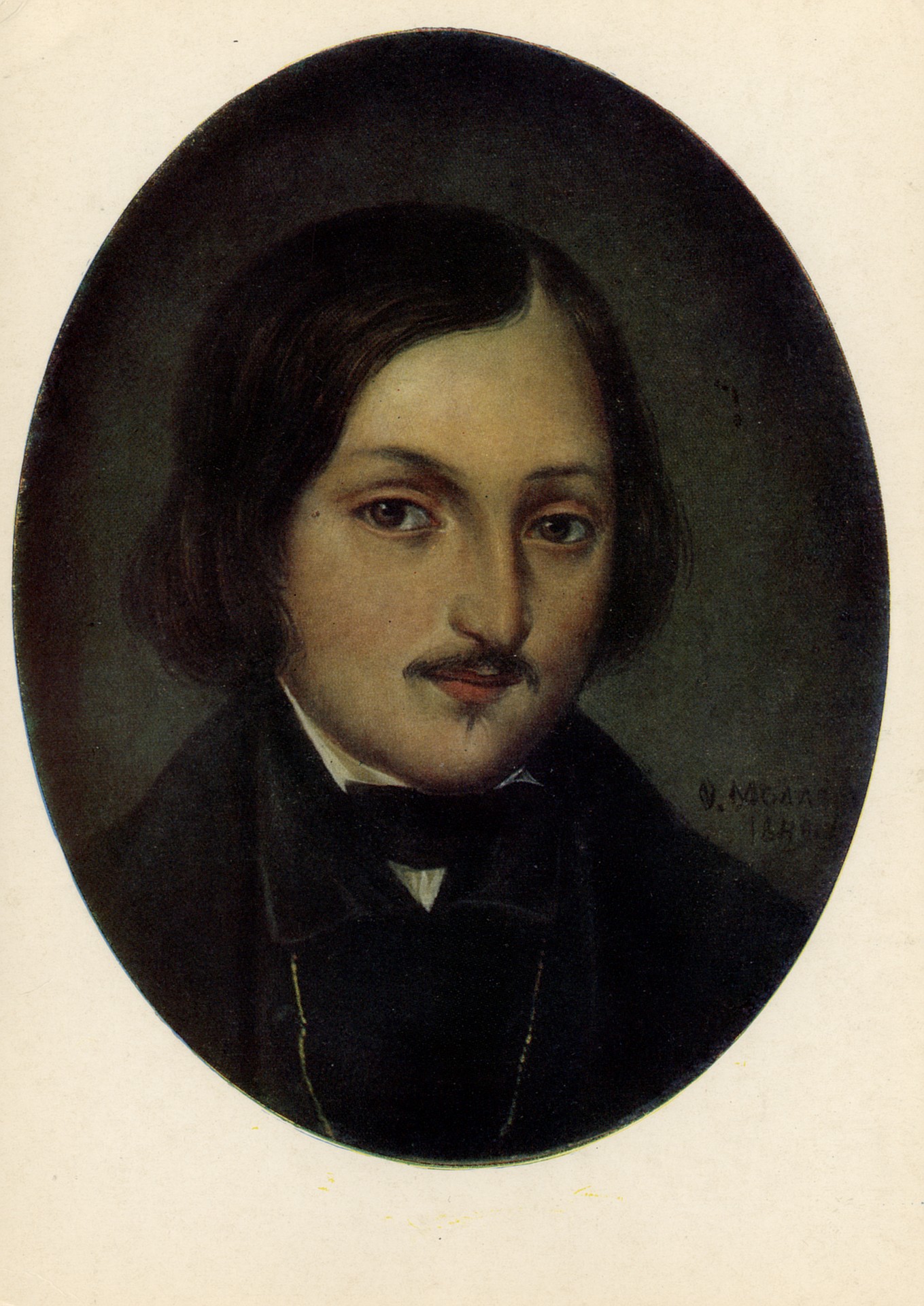 Н.В. Гоголь. Портрет-миниатюра