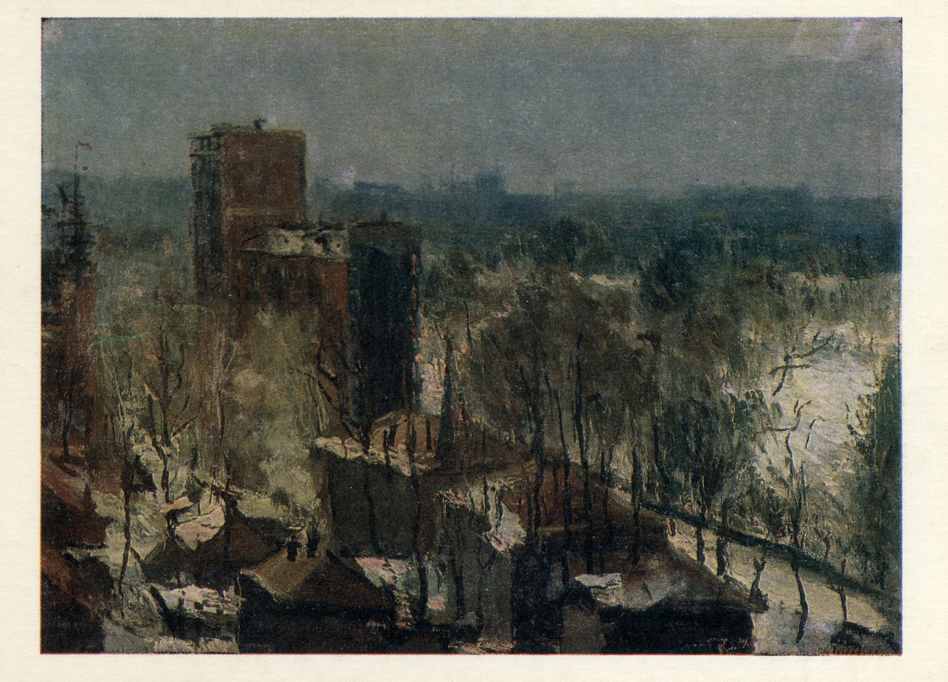 Март. Верхняя Масловка