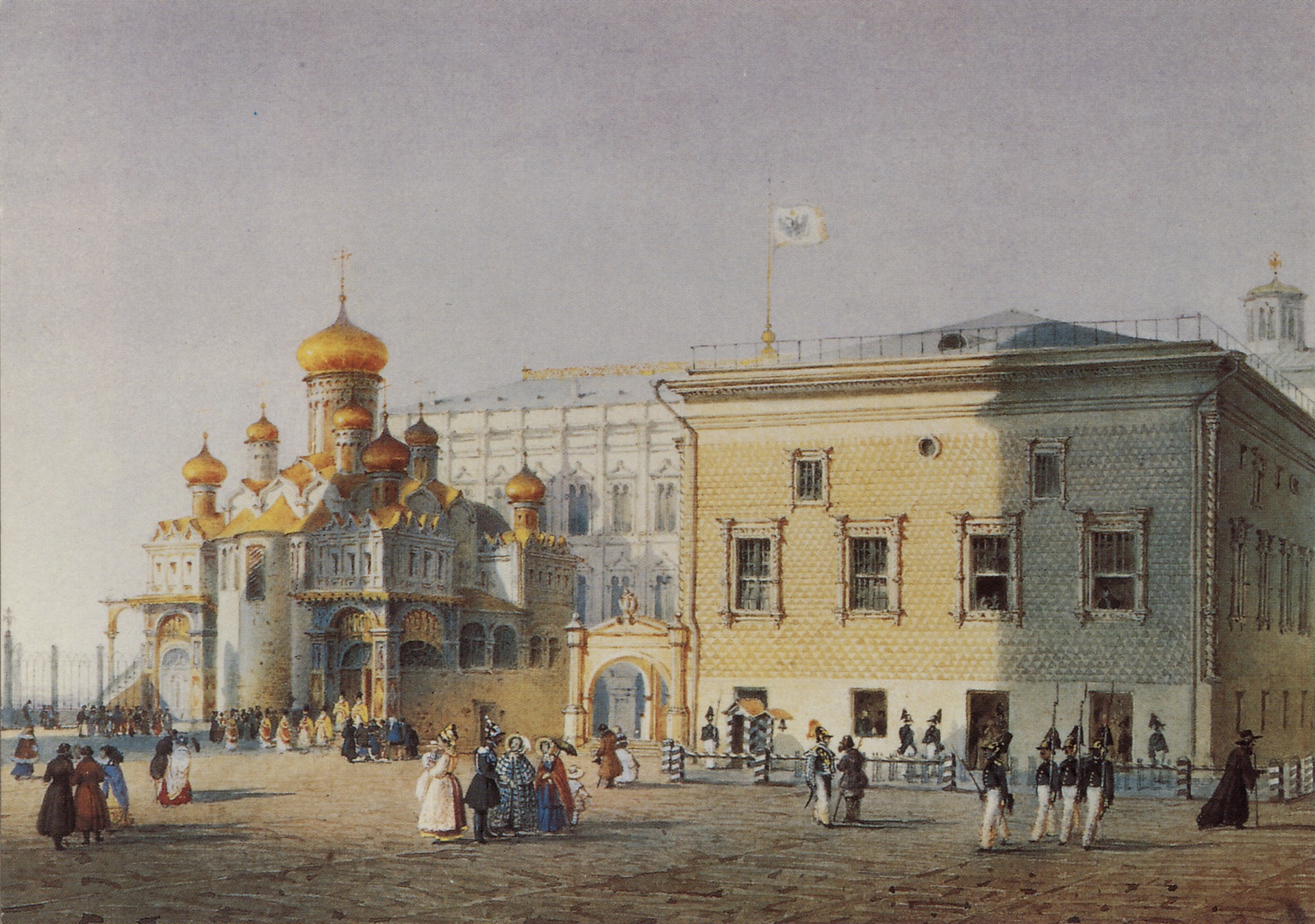 Грановитая палата и Благовещенский собор