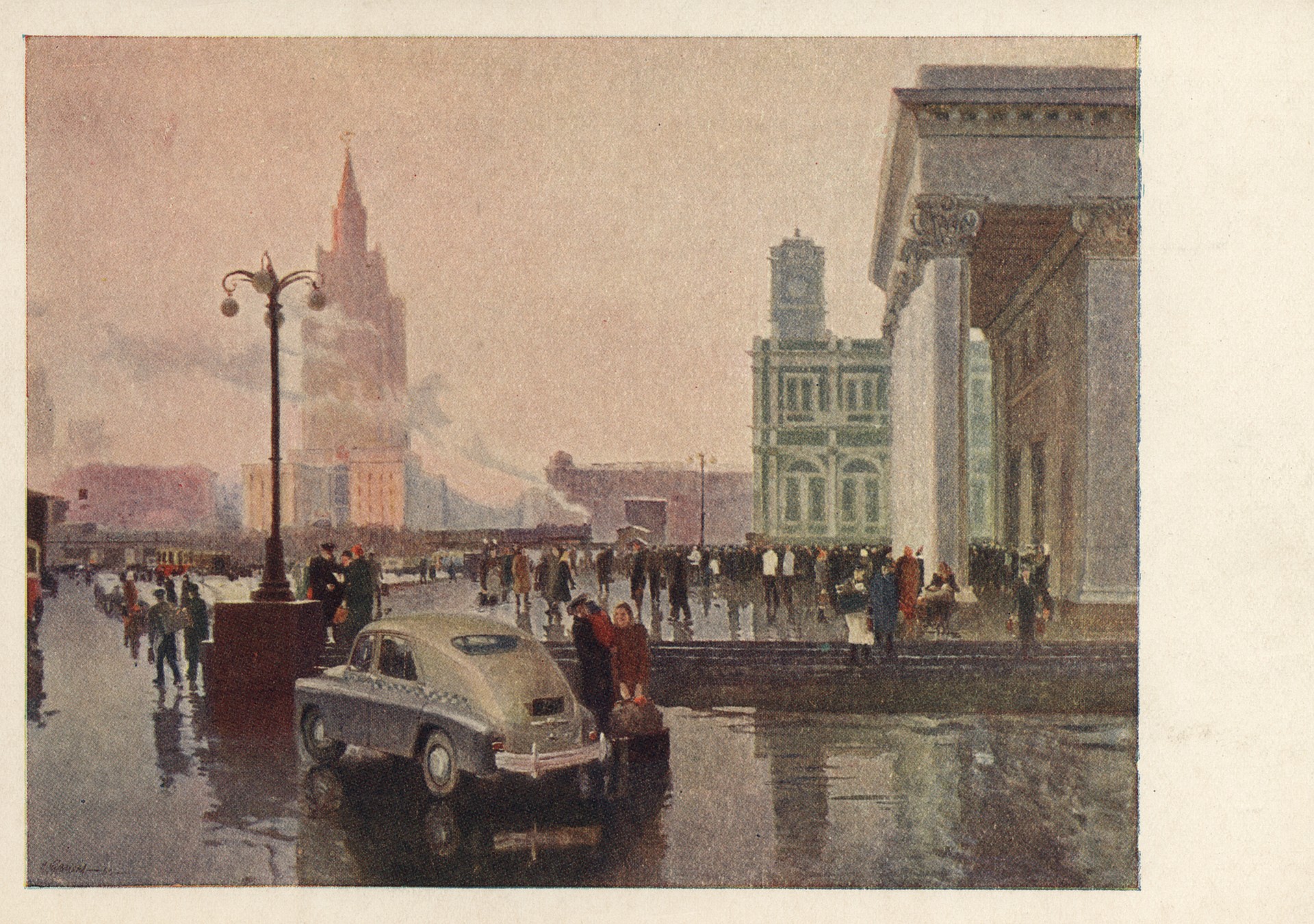 Москва. Комсомольская площадь