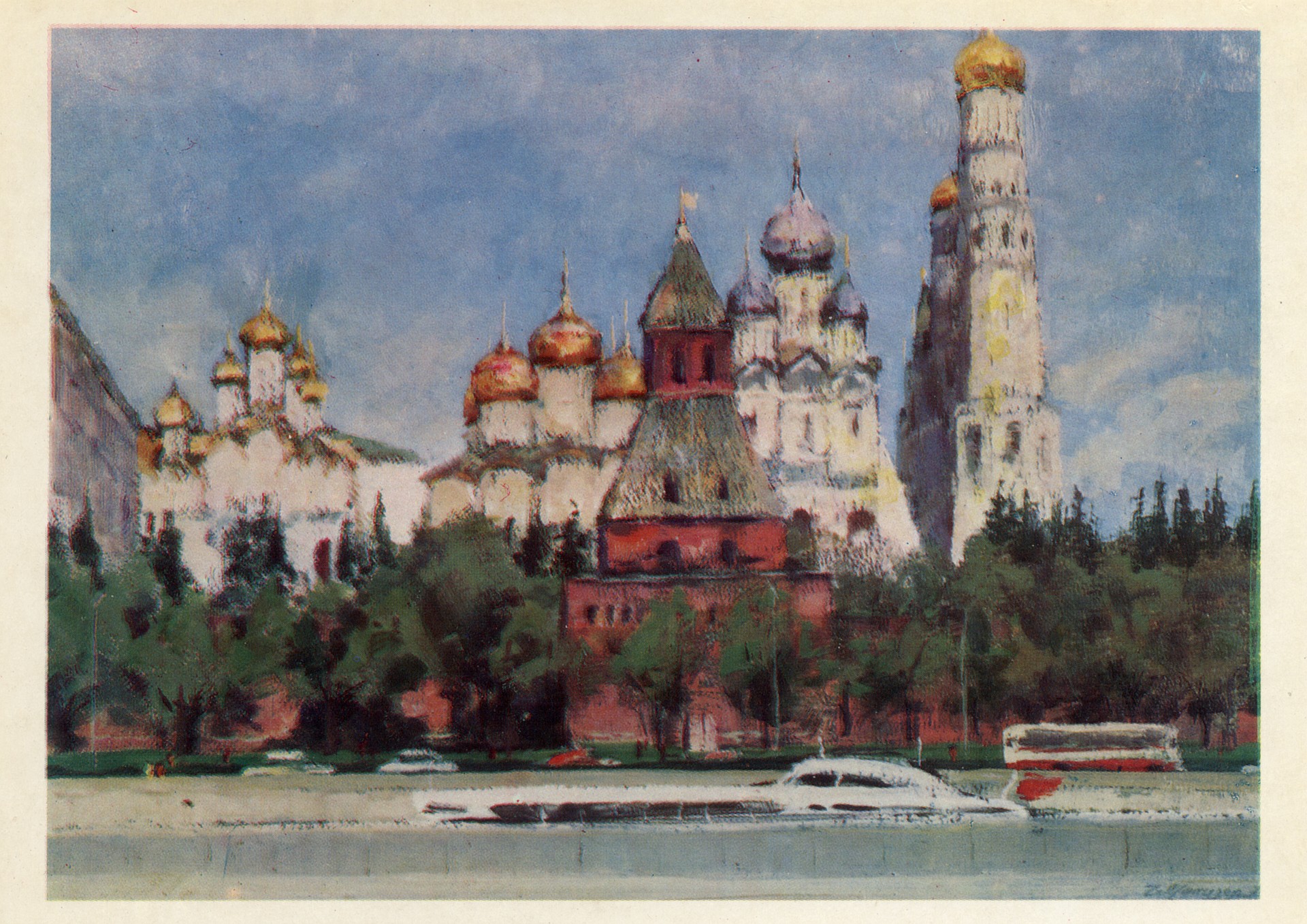 Москва. Кремлёвские соборы