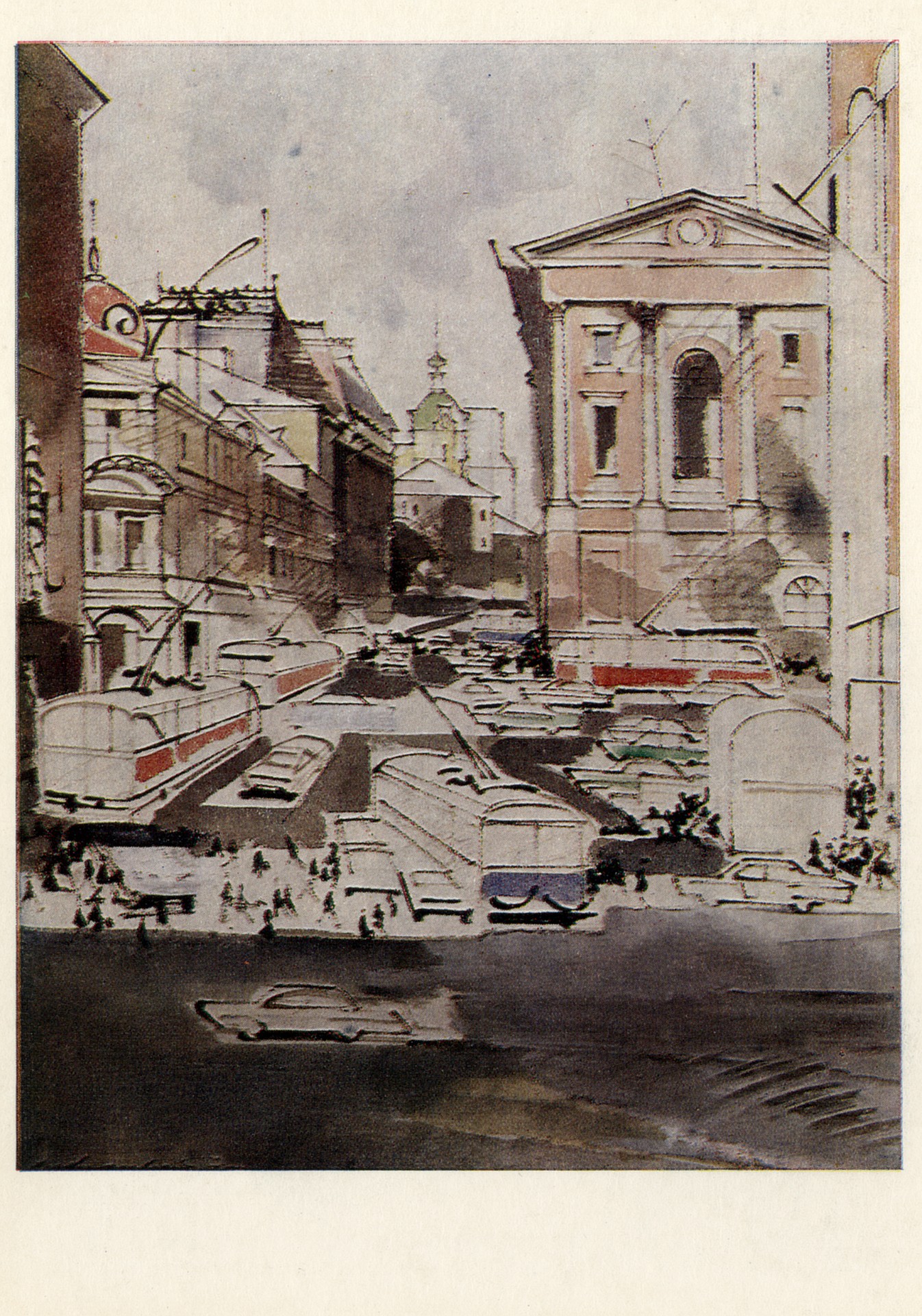 На московской улице