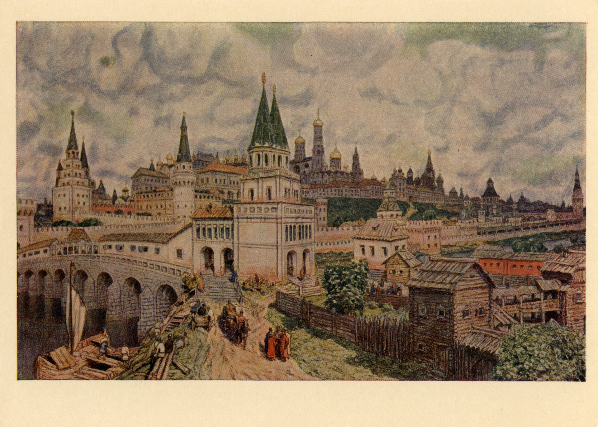 Расцвет Кремля в конце XVII века