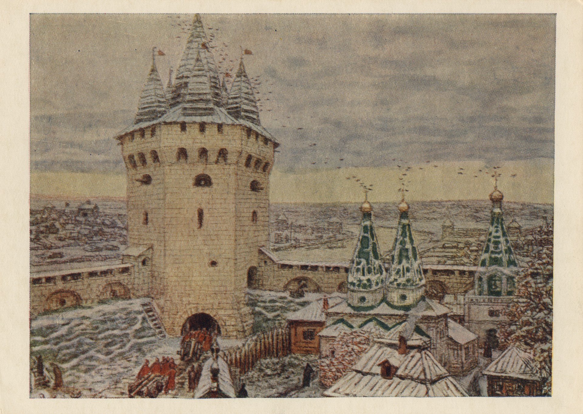 Семиверхая башня