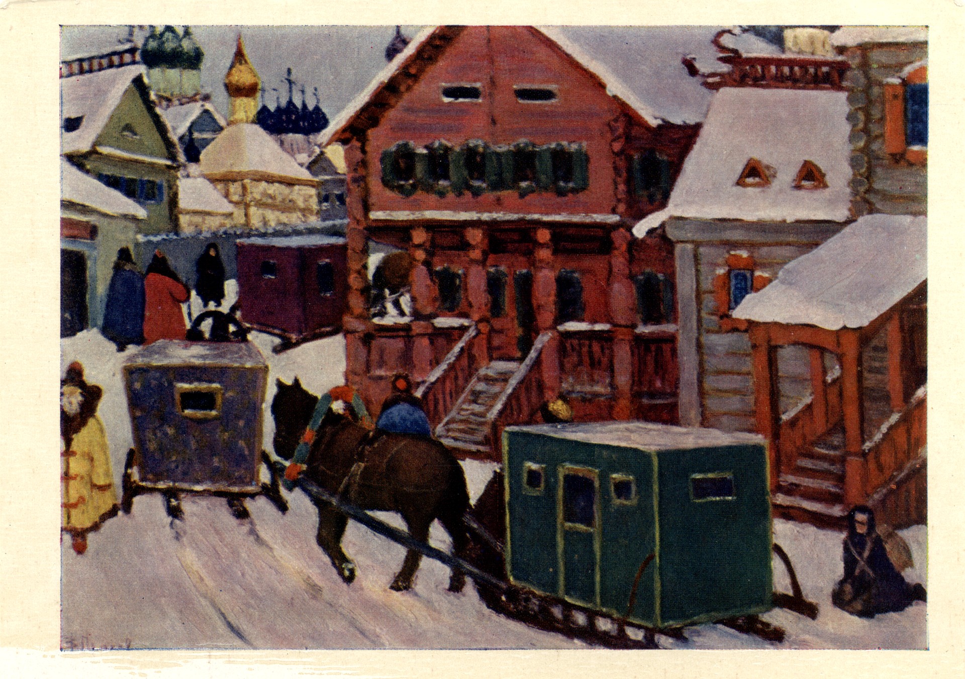 Старая Москва XVIII века