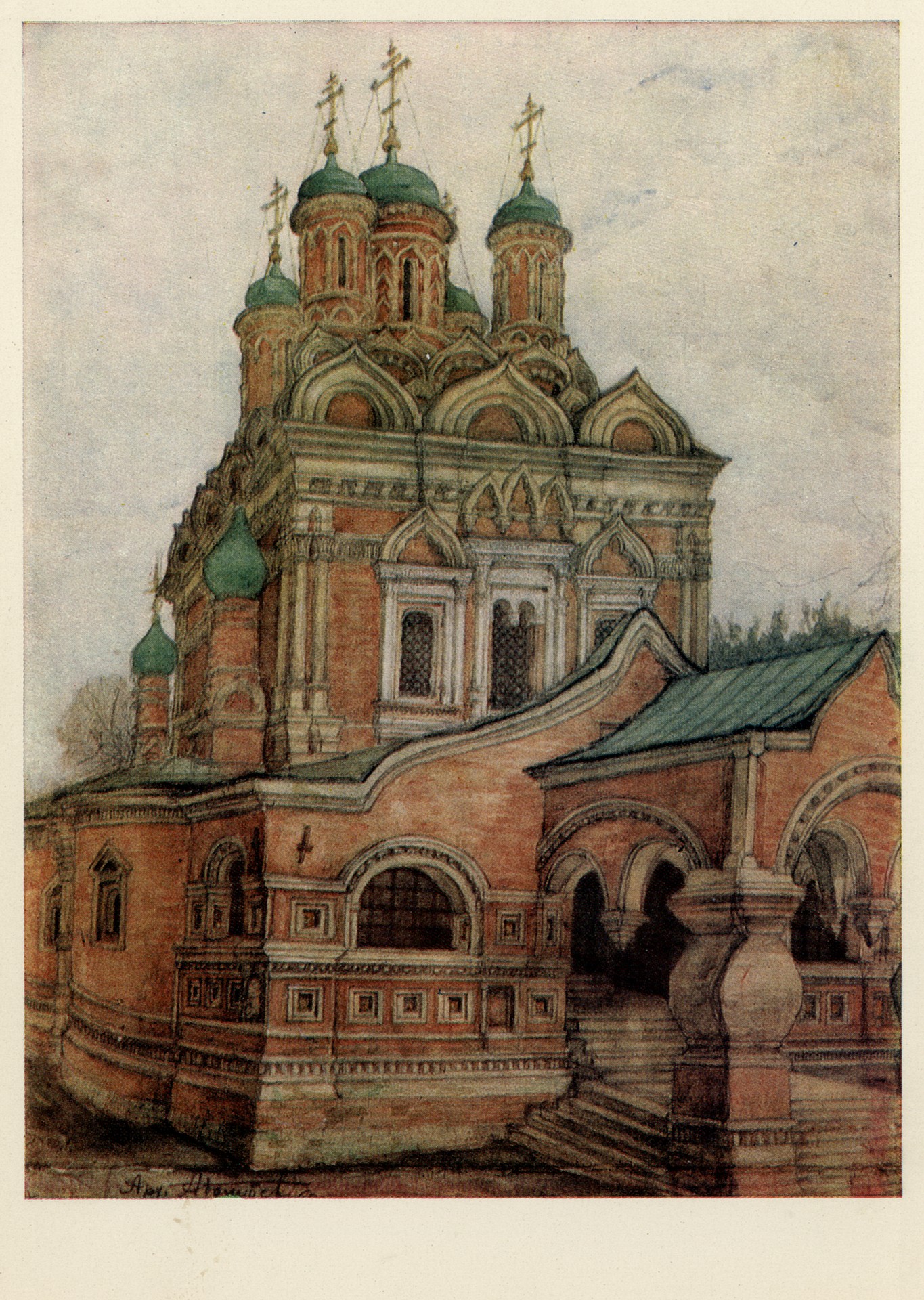 Церковь Николы на Берсеневке в Москве