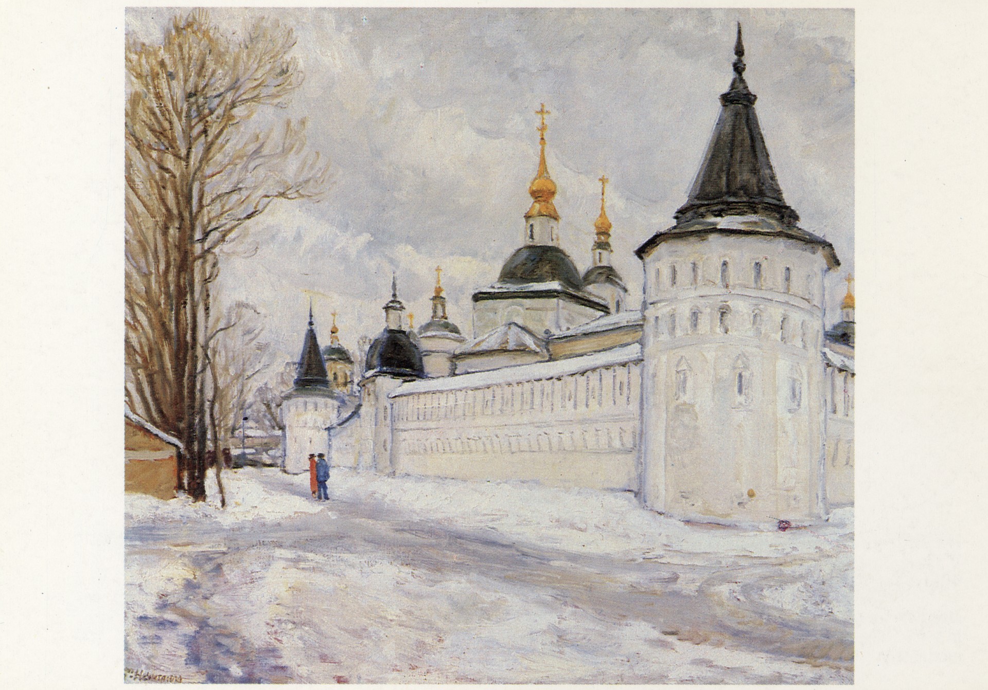 У стен Свято-Данилова монастыря