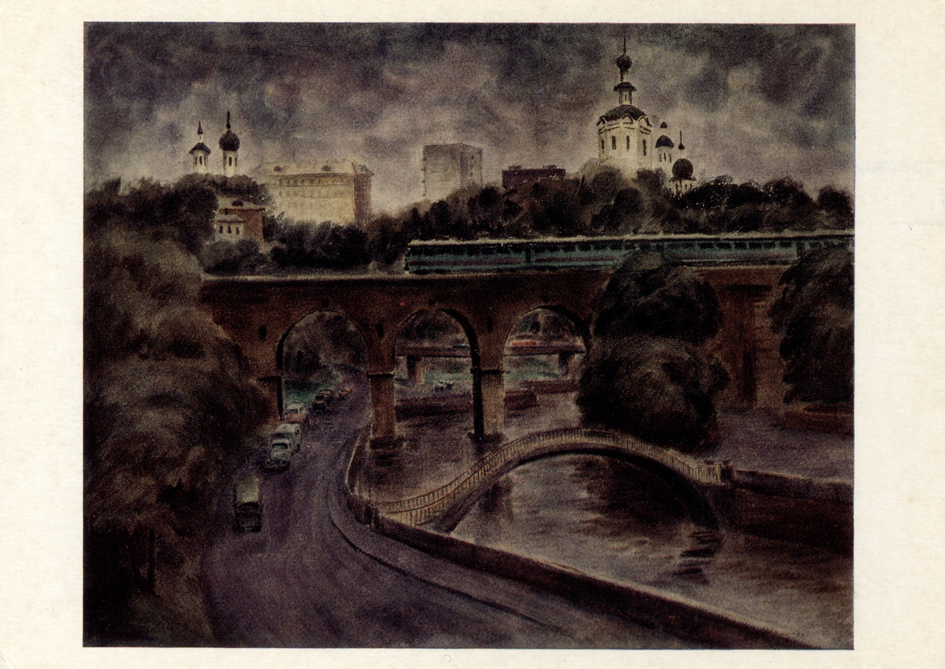 Вечерняя Яуза