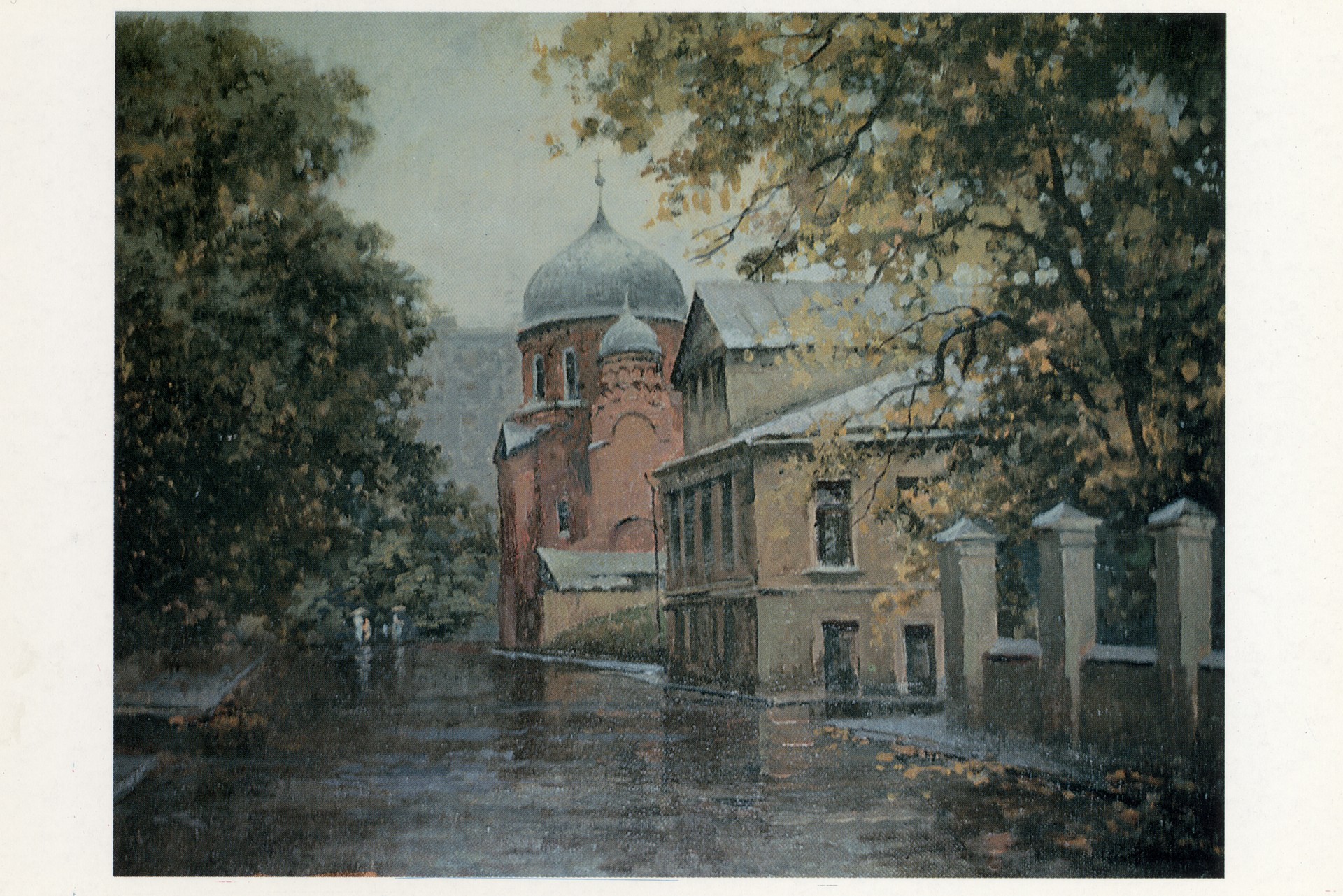 Замоскворечье. 4-й Монетчиков переулок, дождь